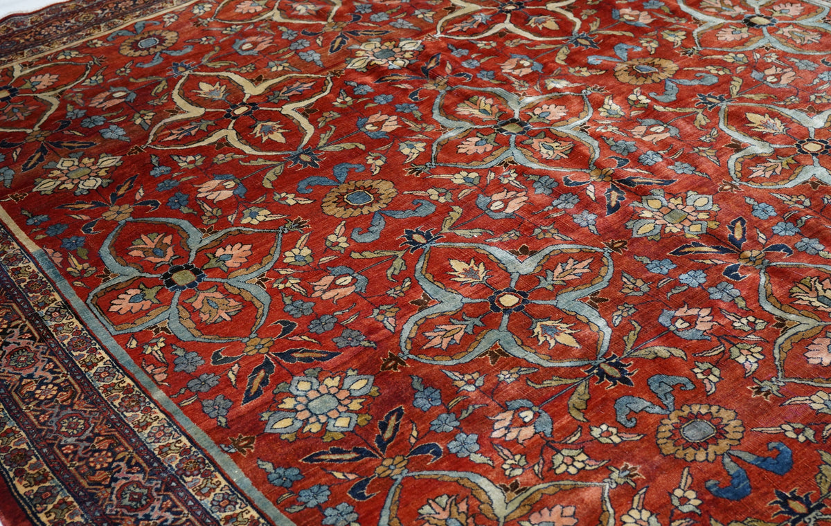Antique Halvai Bidjar Rug 9'6'' x 11'4''