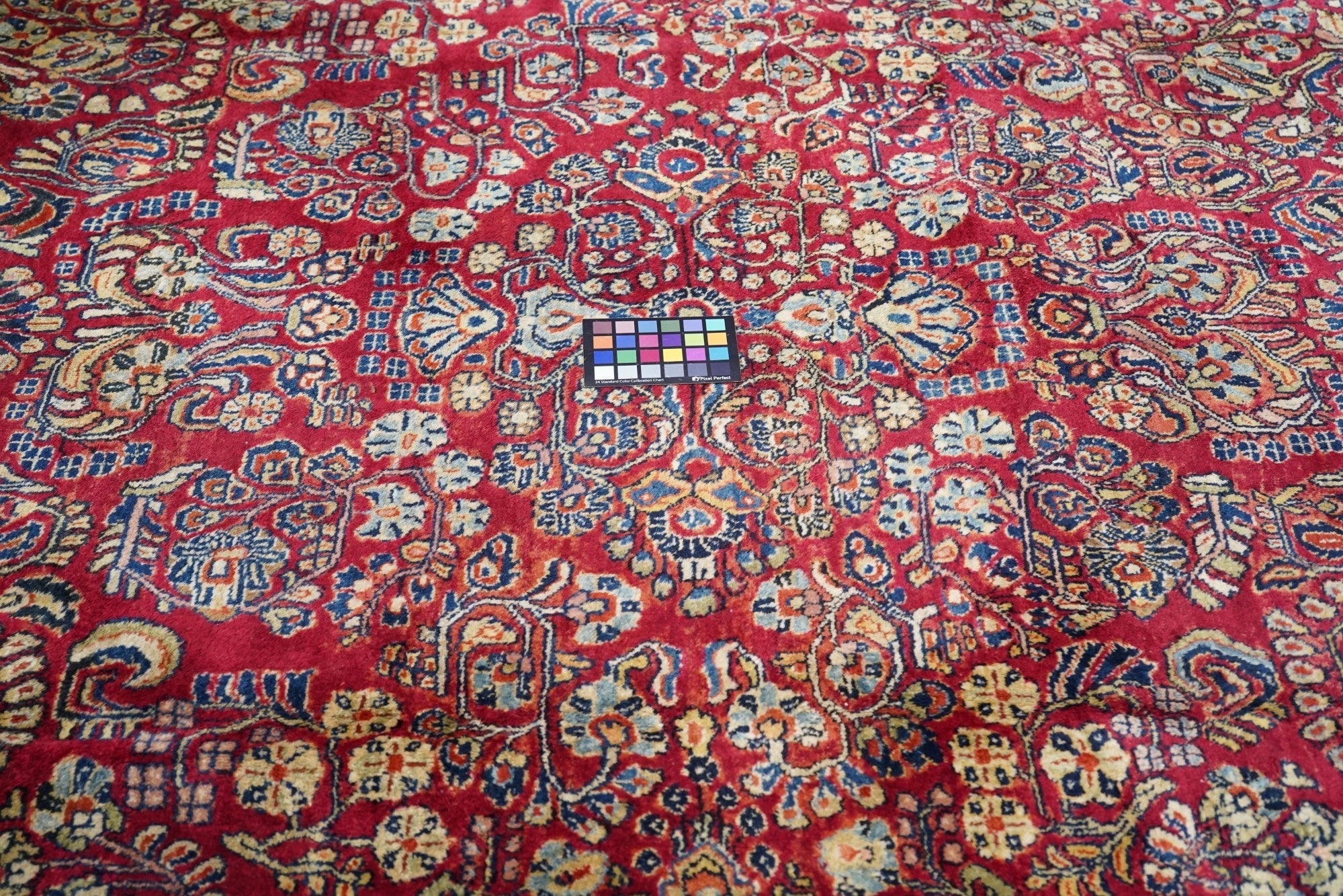 Antique Sarouk Rug 9'1'' x 12'0''