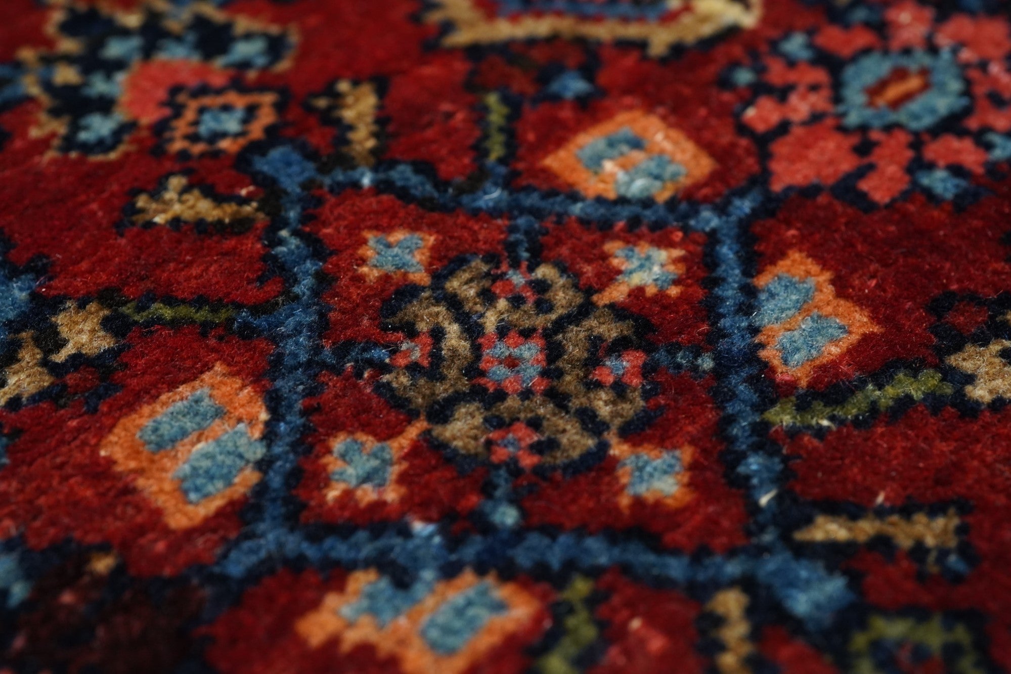 Antique Bidjar Rug 9'3'' x 12'6''