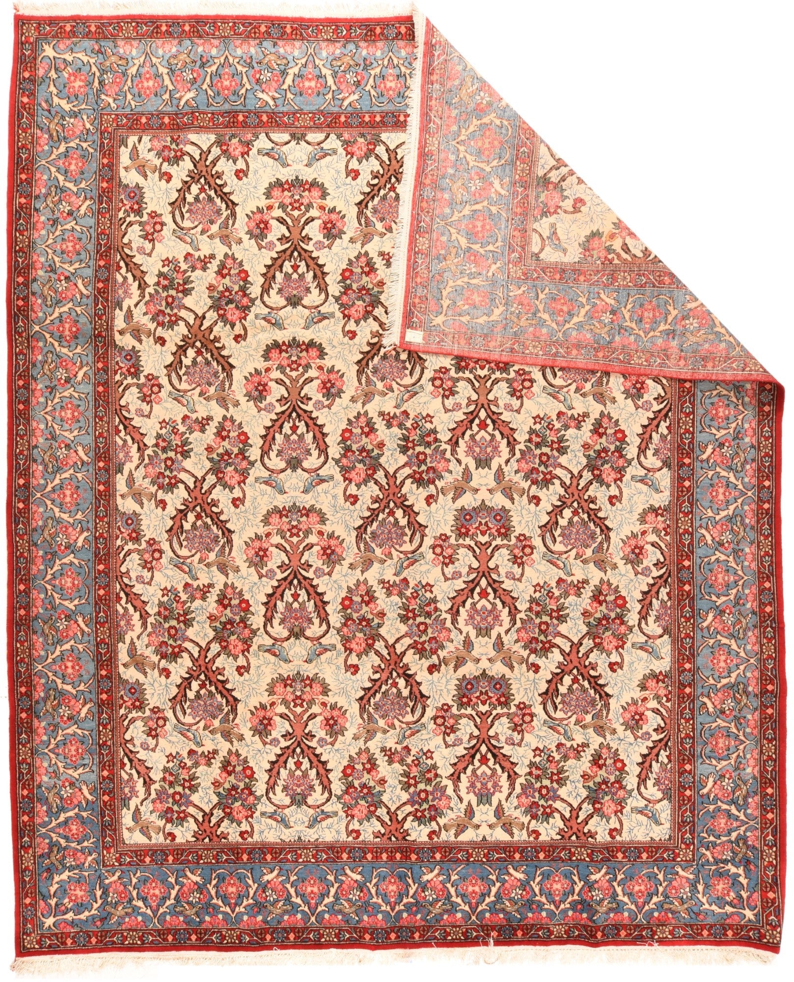 Extremely Fine Qum Rug 9'4'' x 11'9''