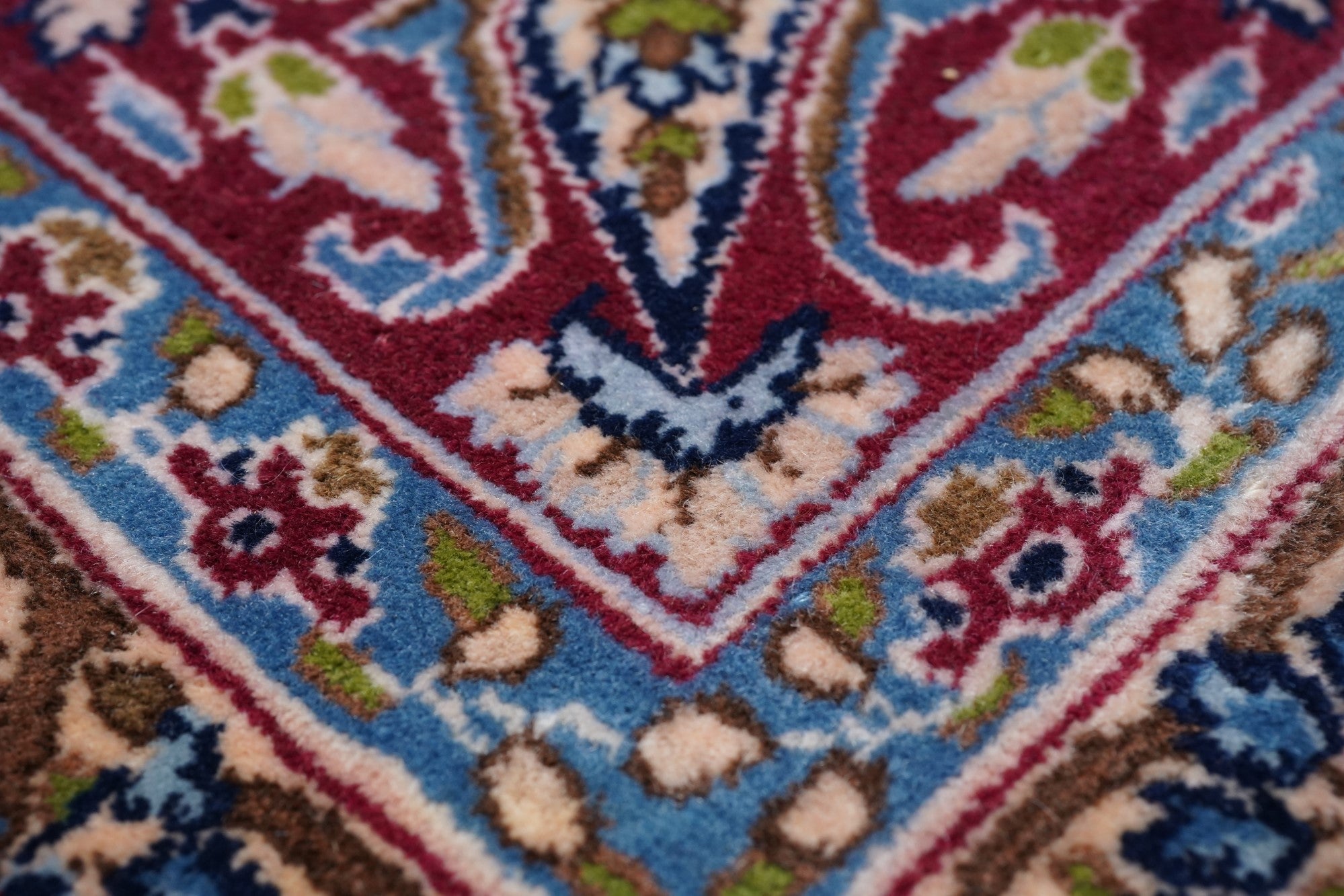 Vintage Kerman Rug 9'10'' x 13'7''