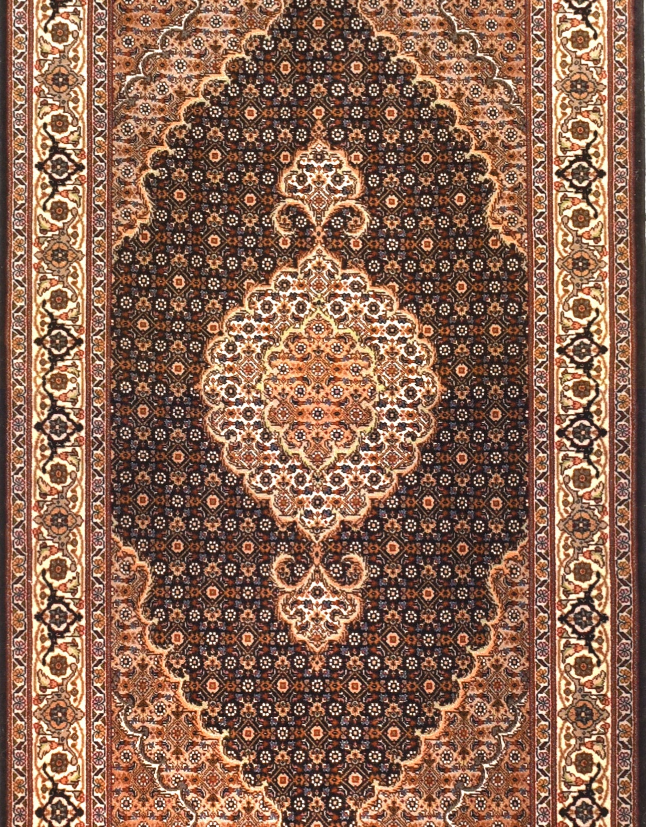 Fine Tabriz Long Rug 2'7'' x 11'10''