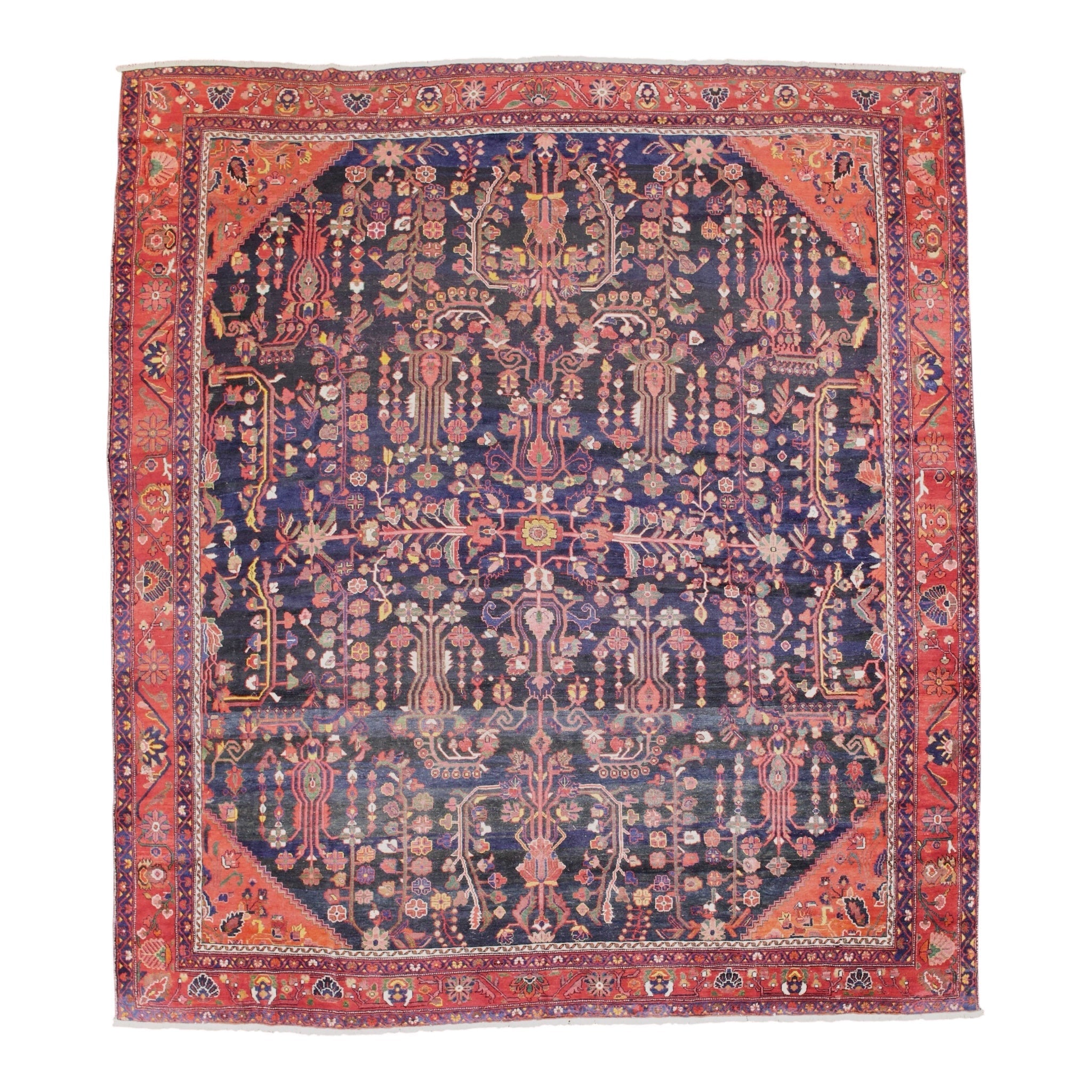 Vintage Bakhtiari Rug 12'6'' x 14'11''