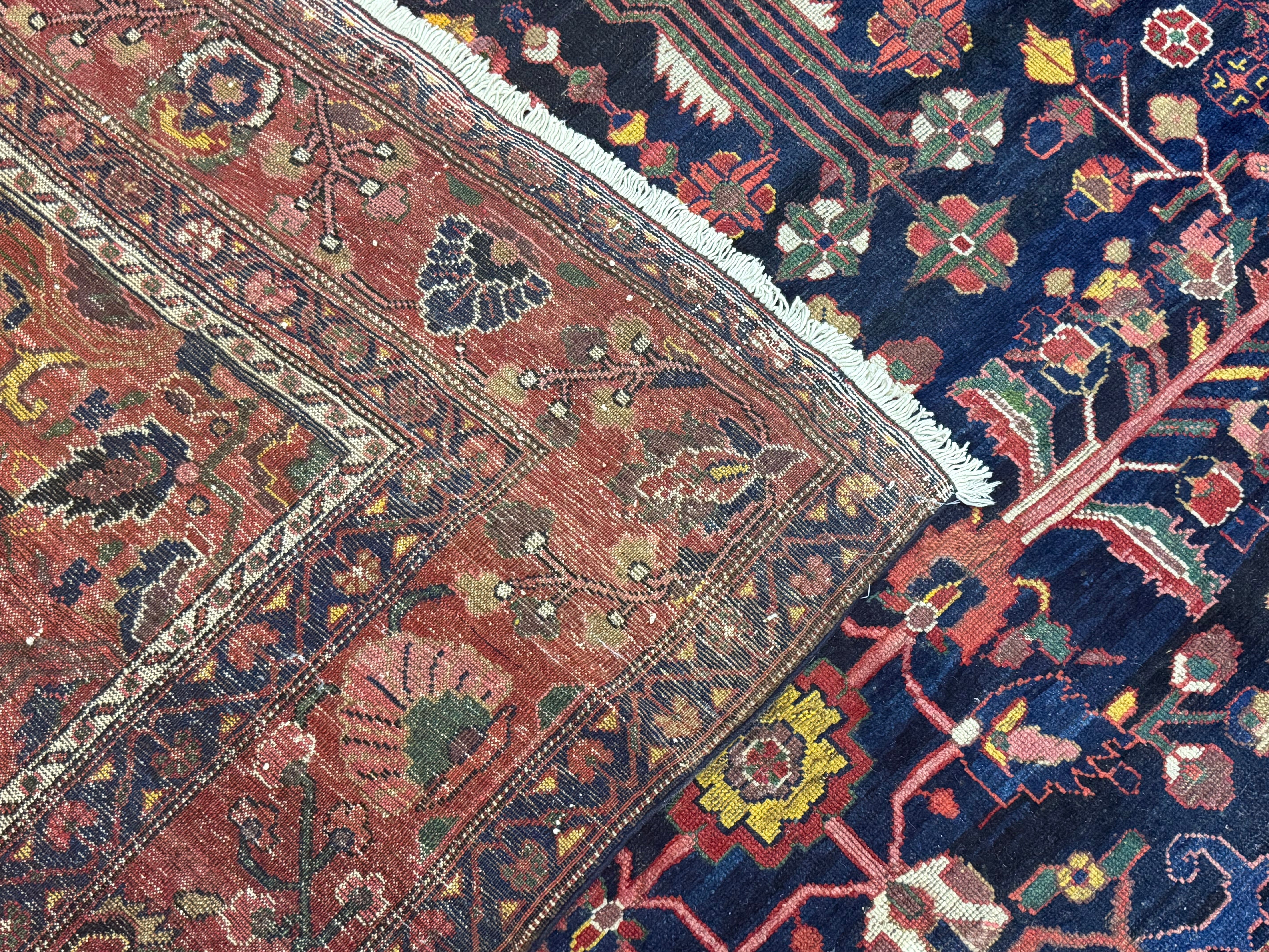 Vintage Bakhtiari Rug 12'6'' x 14'11''