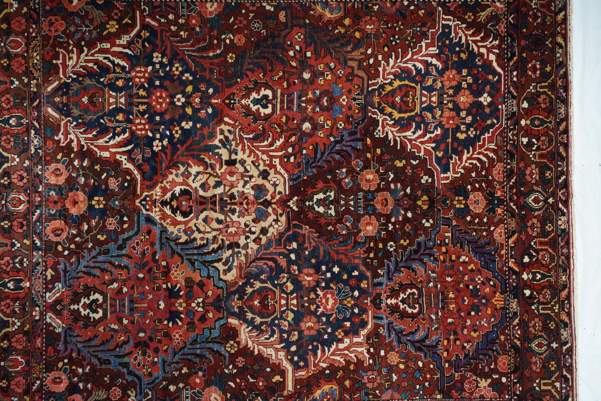 Vintage Bakhtiari Rug 11'2'' x 11'10''
