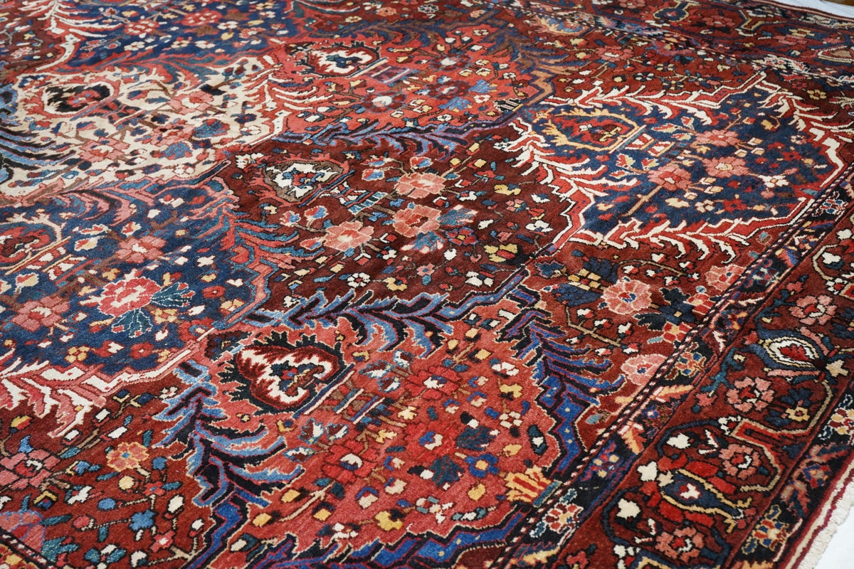Vintage Bakhtiari Rug 11'2'' x 11'10''