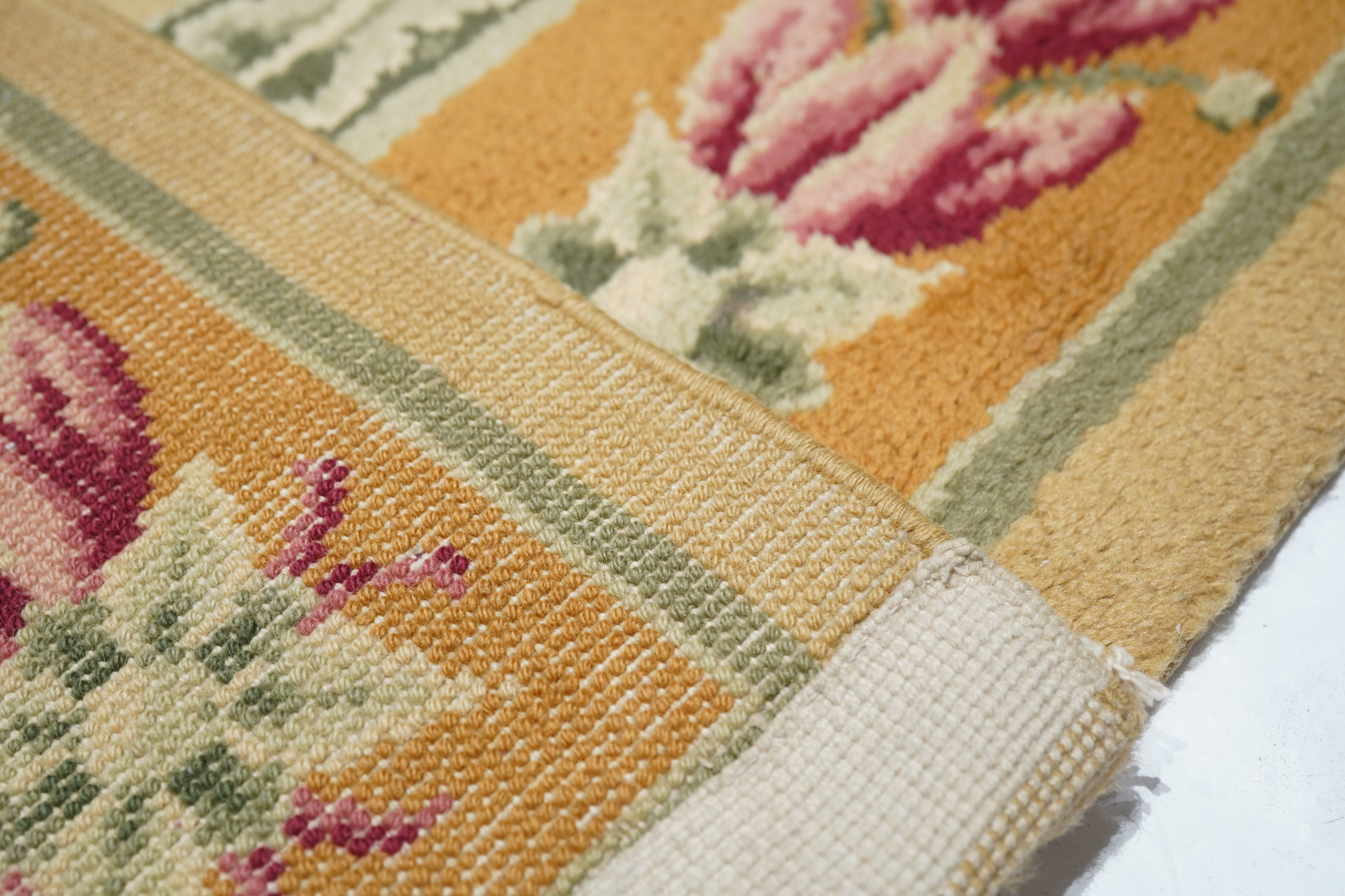 Antique European Savonnerie Rug 13' 5'' x 13' 5''