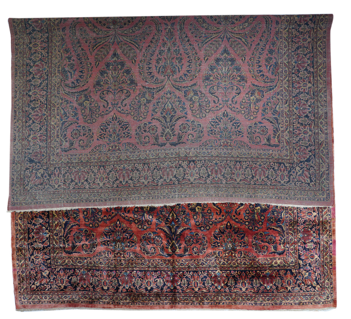 Antique Sarouk Rug 12'2'' x 18'4''