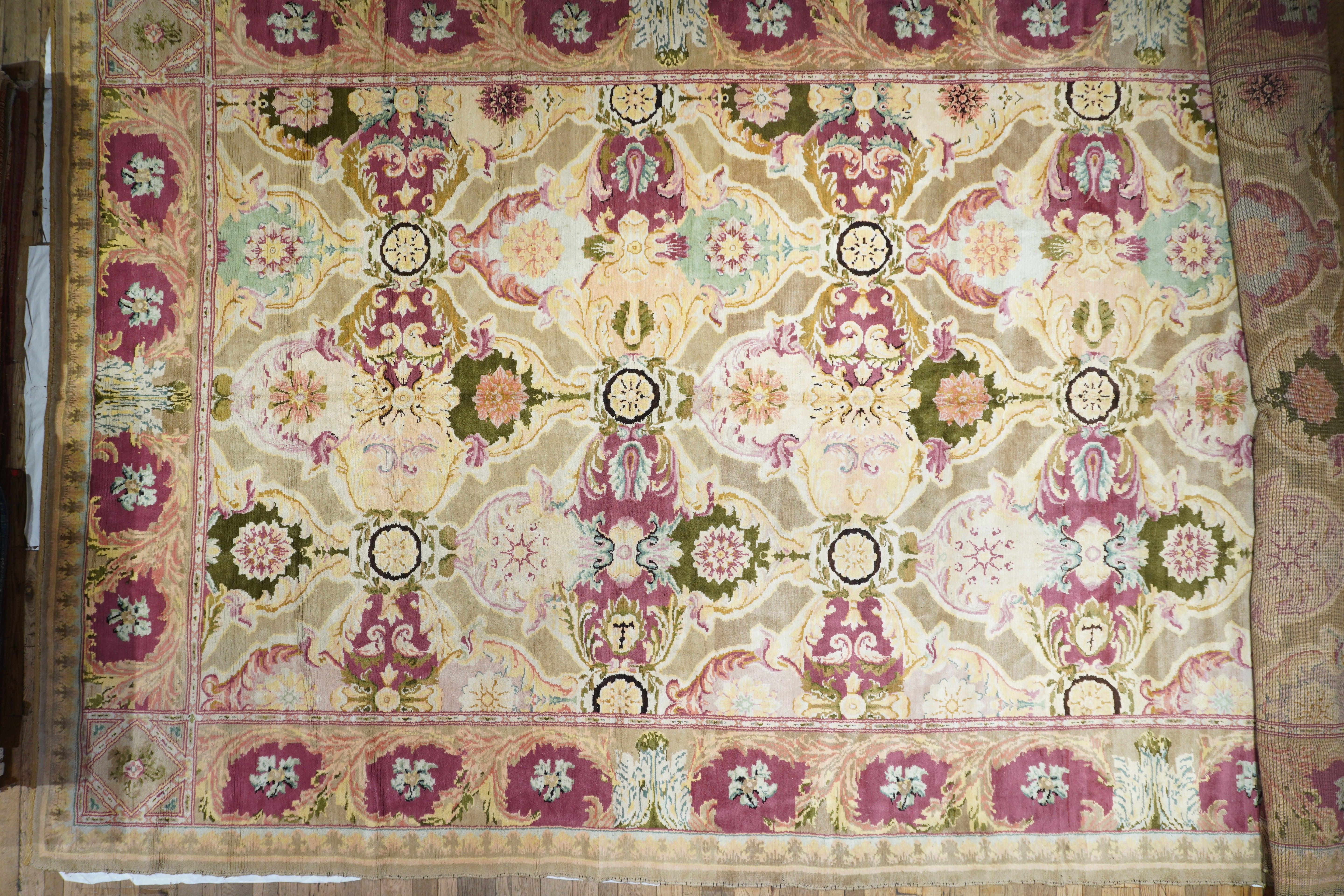 Spanish Savonnerie Rug 12'9" x 27' 5''