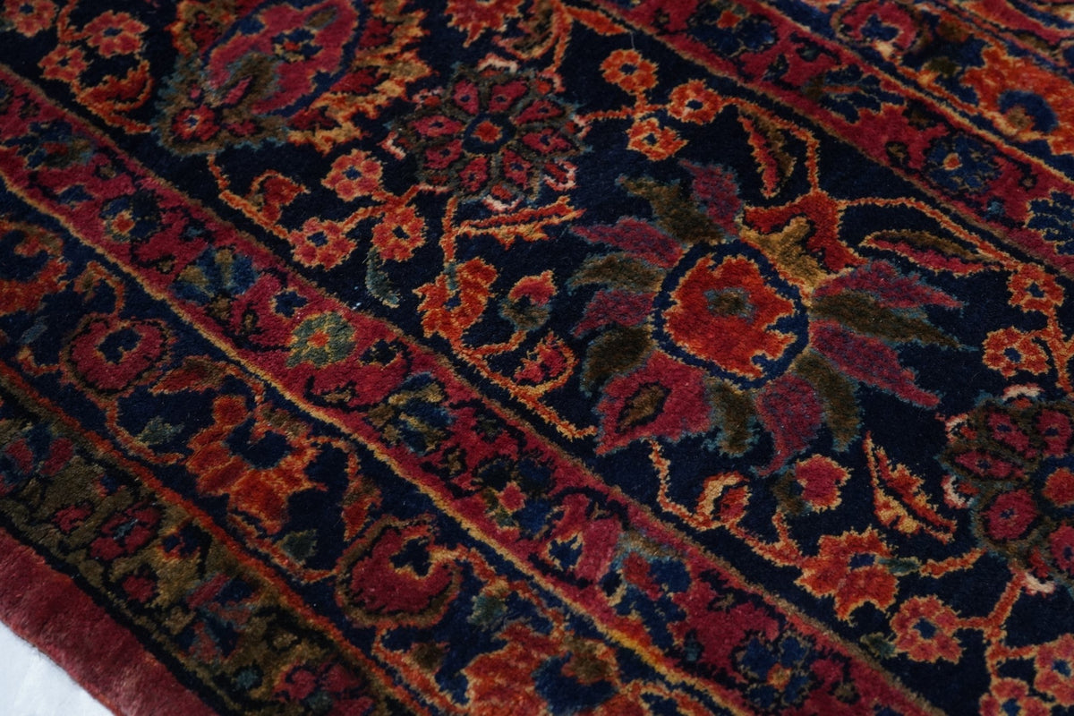 Antique Sarouk Rug 11'3'' x 17'8''