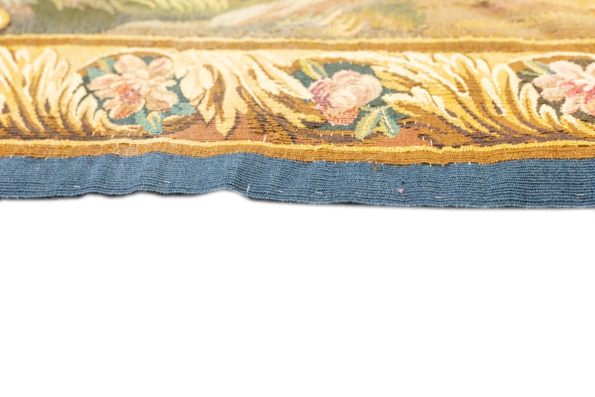Antique Tapestry Aubusson-Beauvais Pictorial French 4'9'' x 6'3''