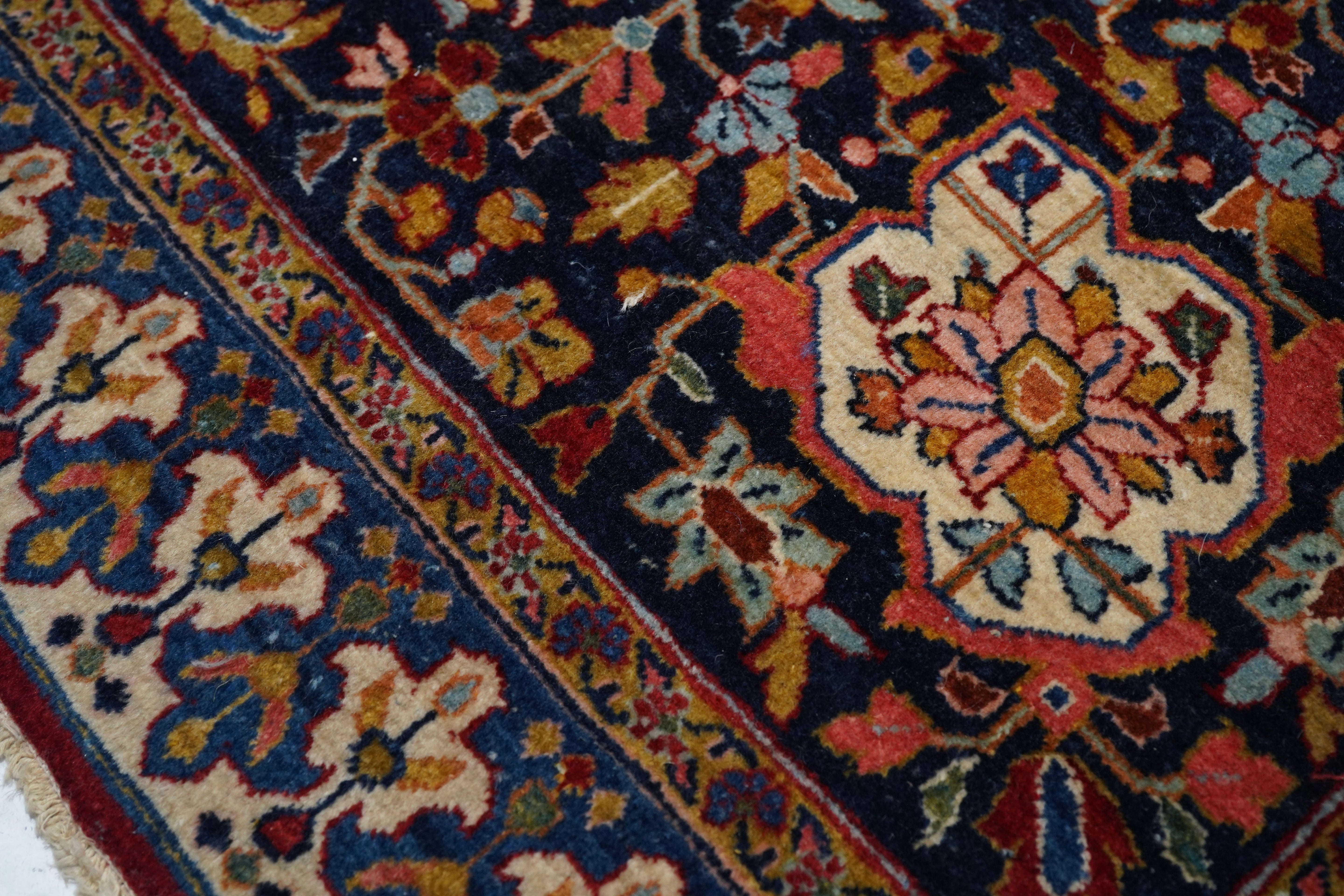 Vintage Sarouk Rug 11' 10'' x 17' 6''