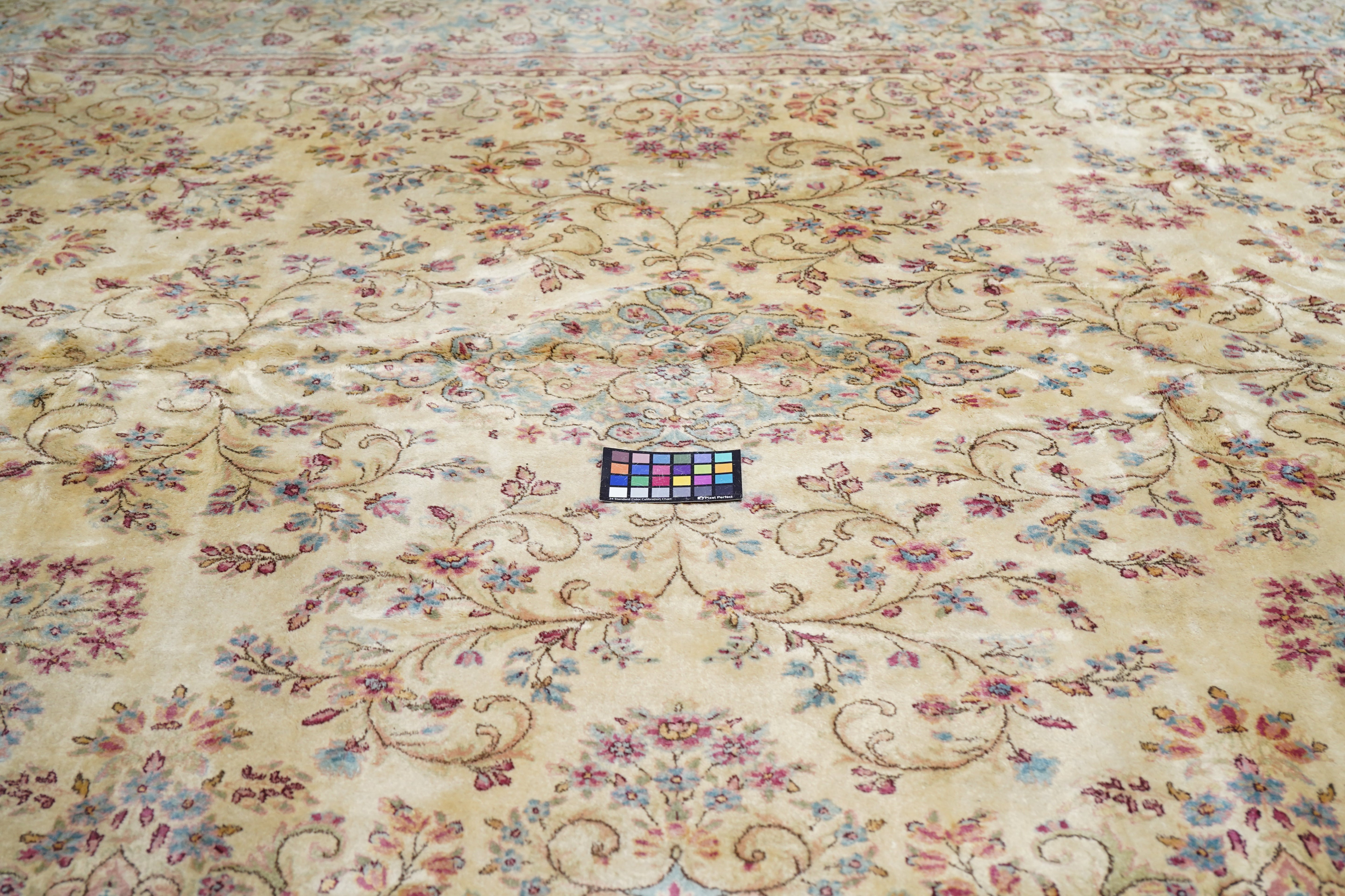 Vintage Kerman Rug 10' 0" x 11' 0"