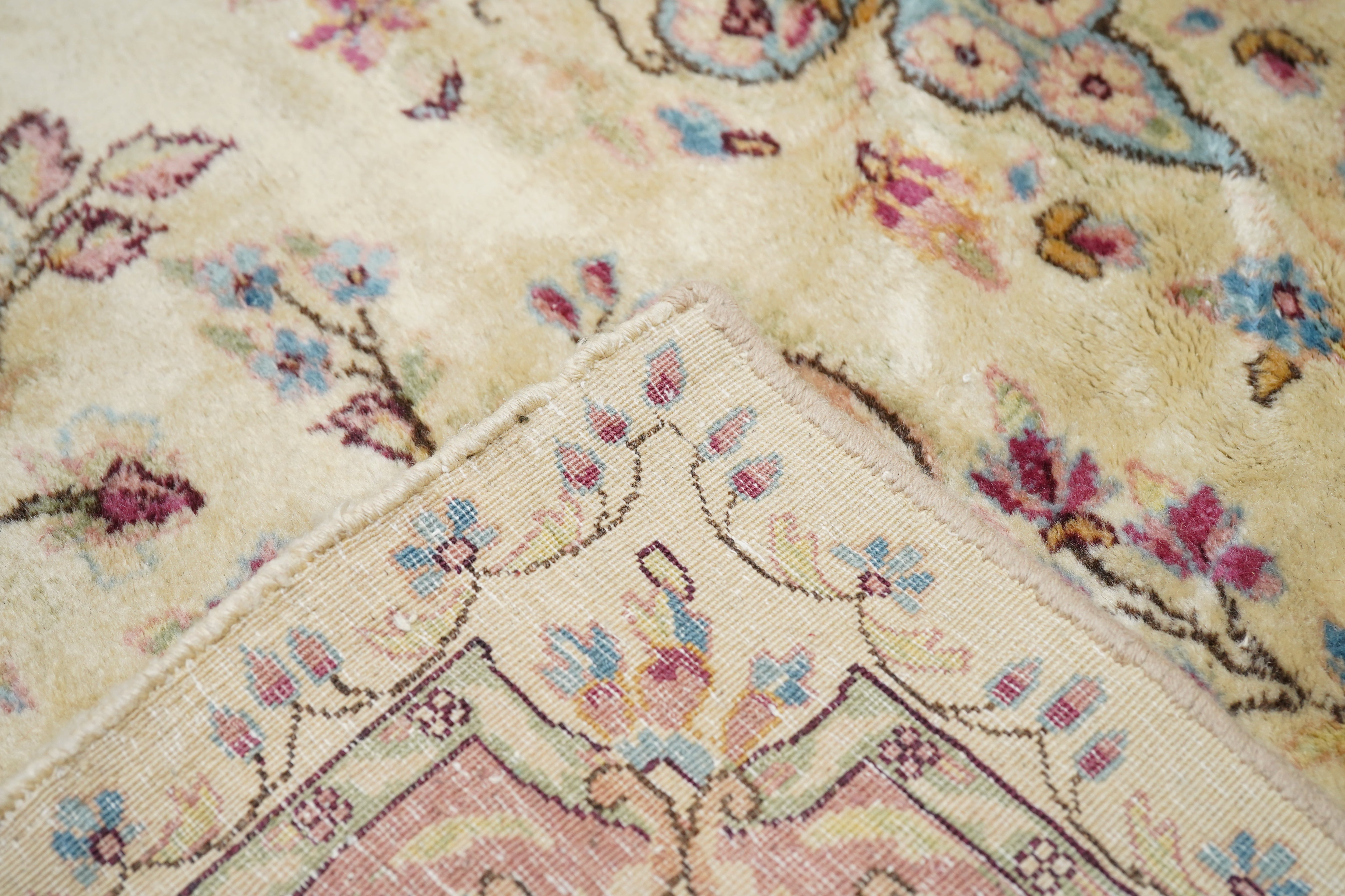 Vintage Kerman Rug 10' 0" x 11' 0"