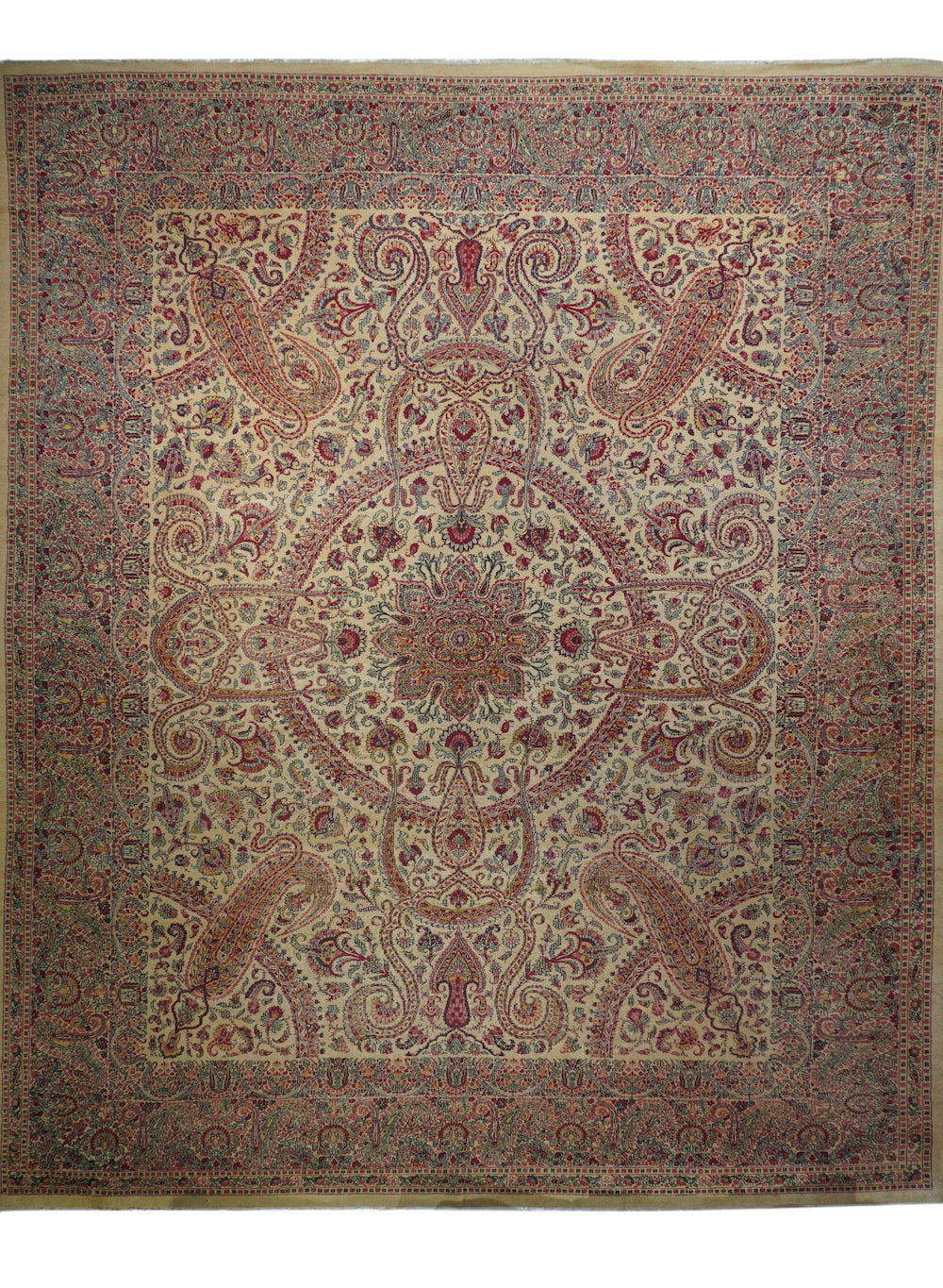 Antique Kerman Rug 11'3'' x 15'5''