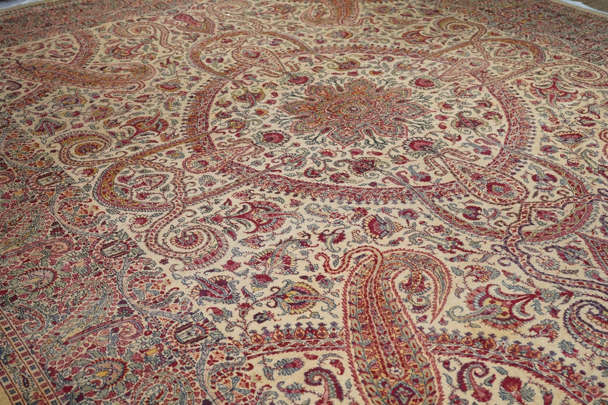 Antique Kerman Rug 11'3'' x 15'5''