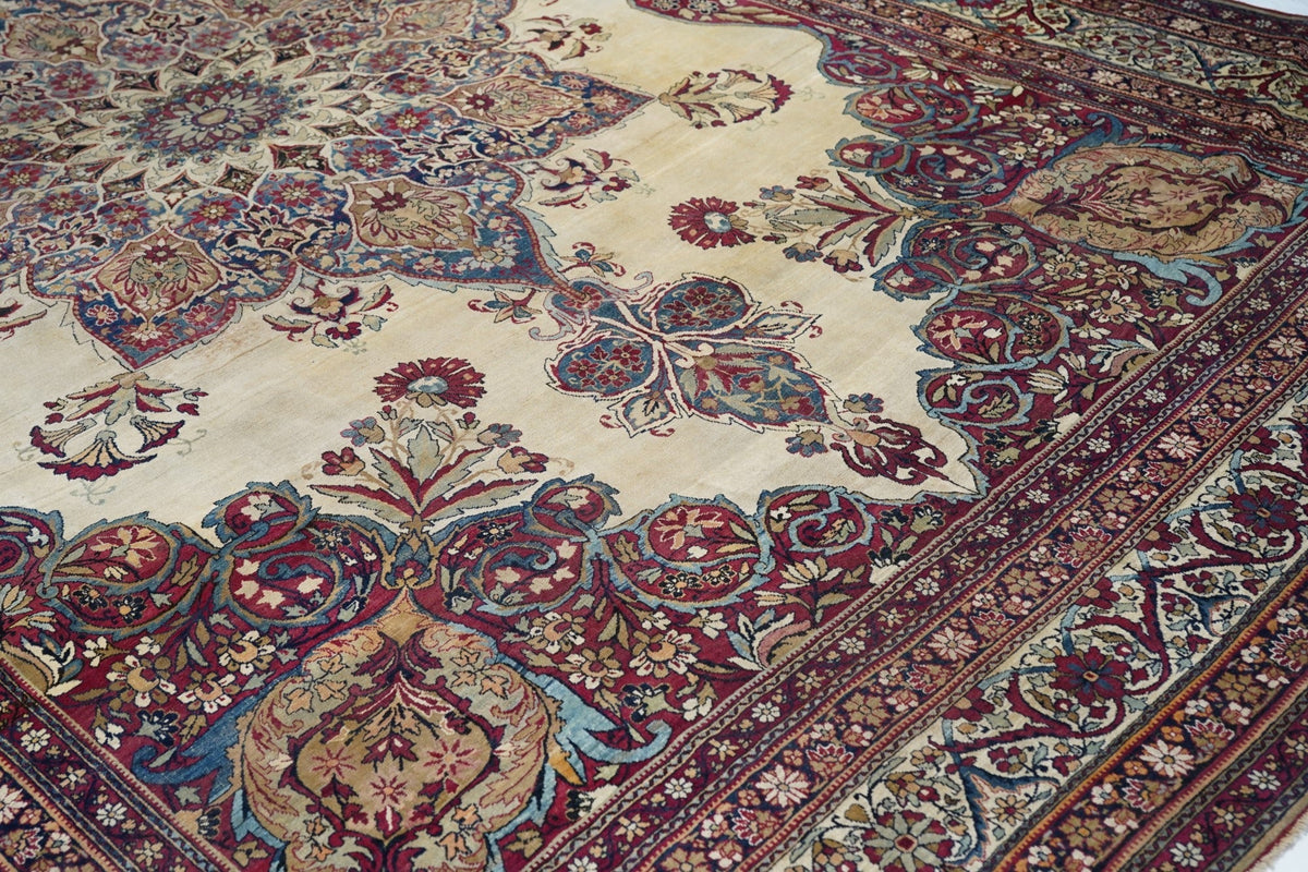 Antique Kerman Rug 9'8'' x 14'6''