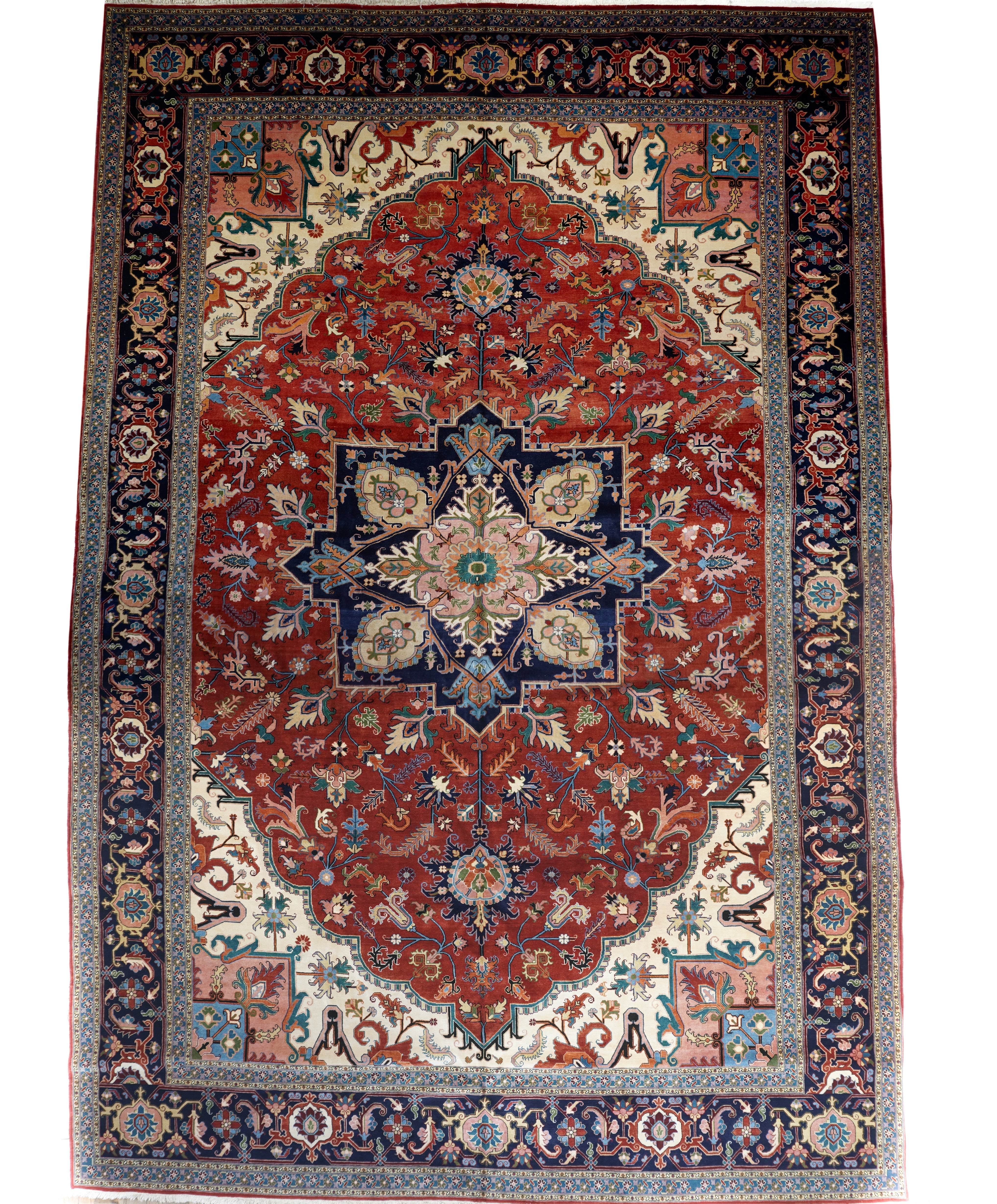 Vintage Heriz Rug 13'2'' x 19'6''