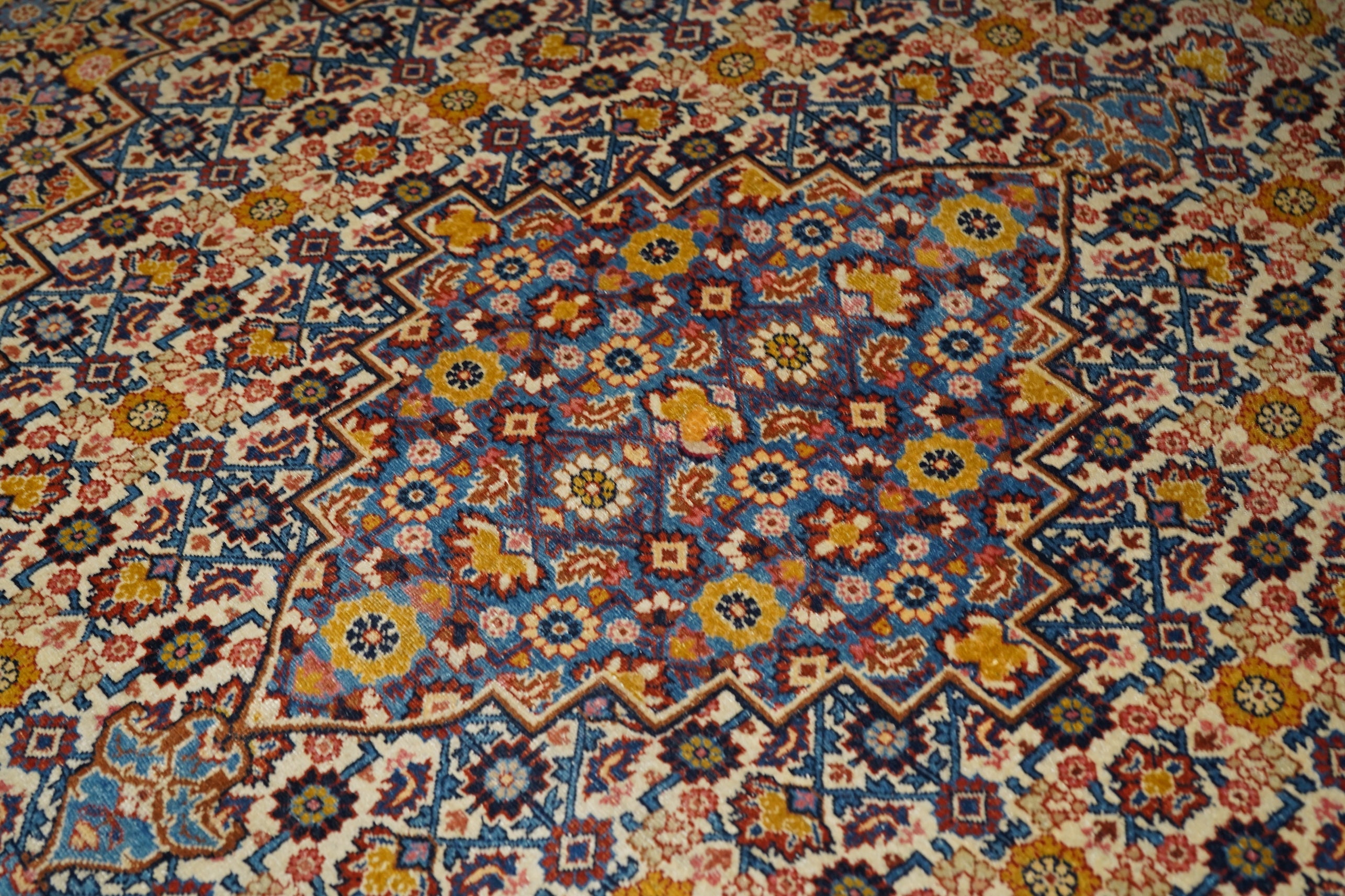 Antique Haji Jalili Tabriz Rug 13' 6'' x 18' 7''