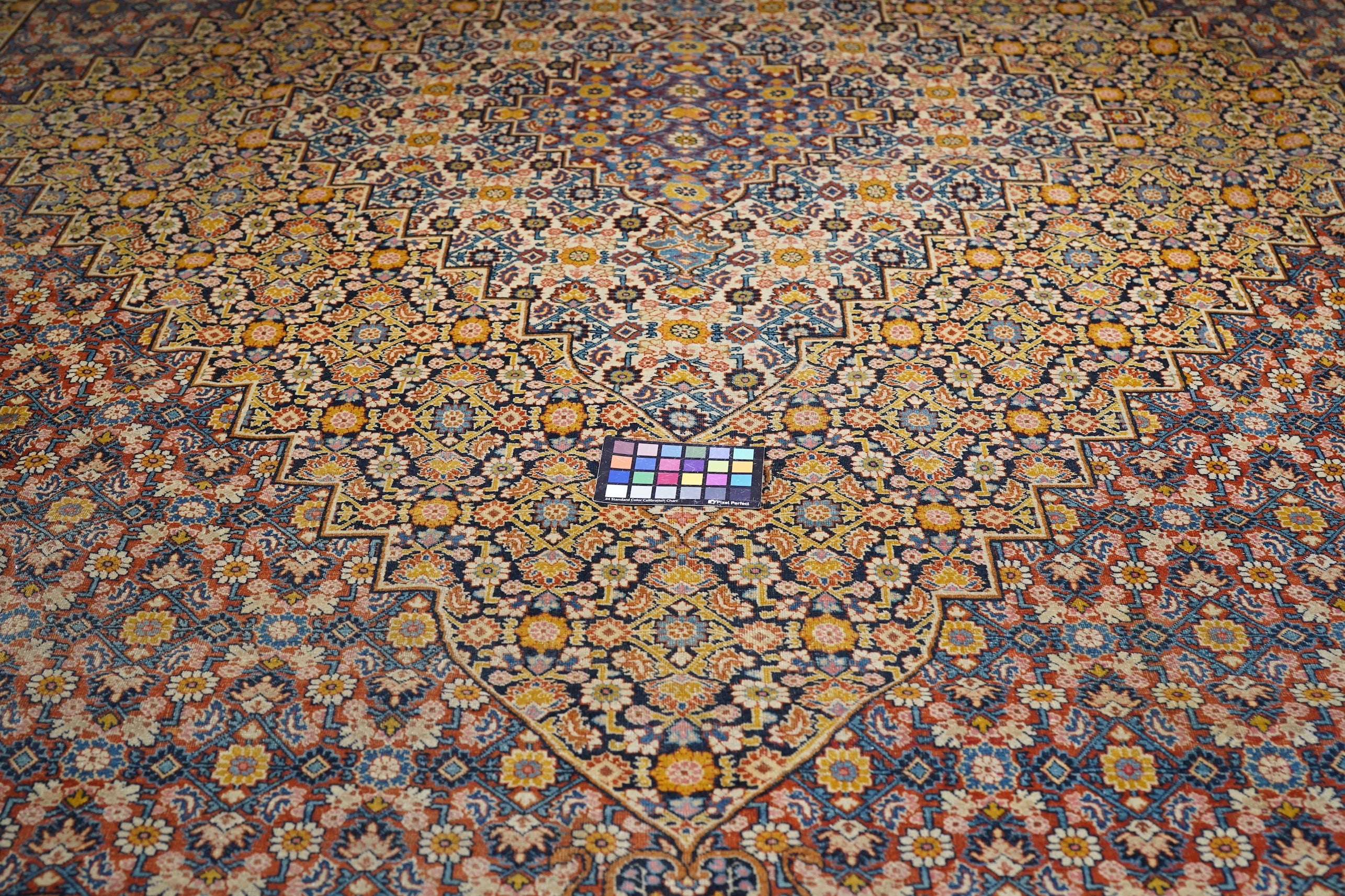 Antique Haji Jalili Tabriz Rug 13' 6'' x 18' 7''