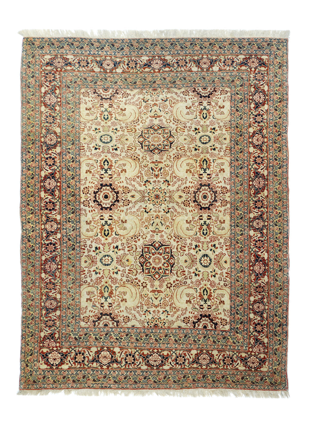 Antique Haji Jalili Rug 4'3'' x 5'3''