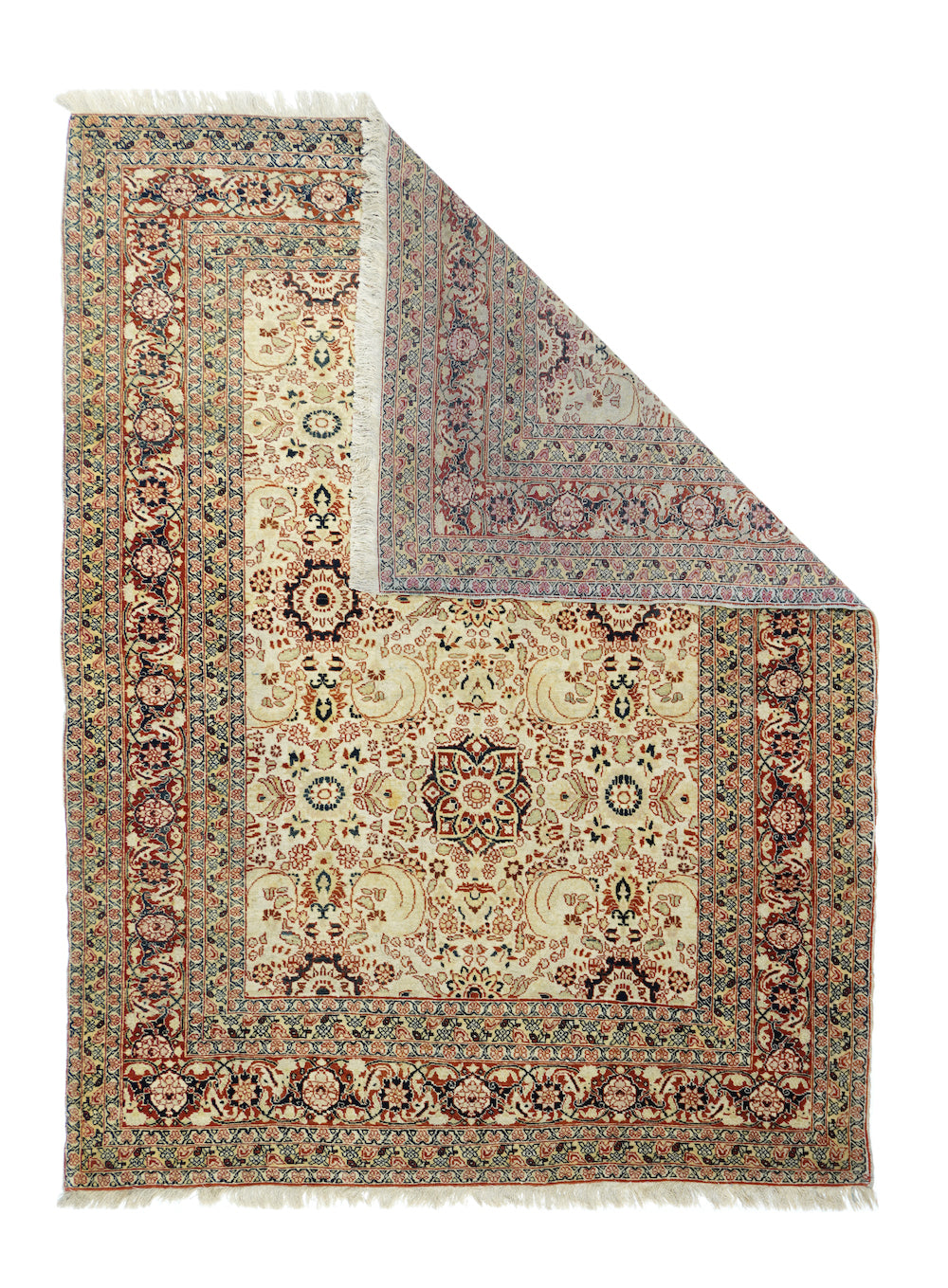 Antique Haji Jalili Rug 4'3'' x 5'3''