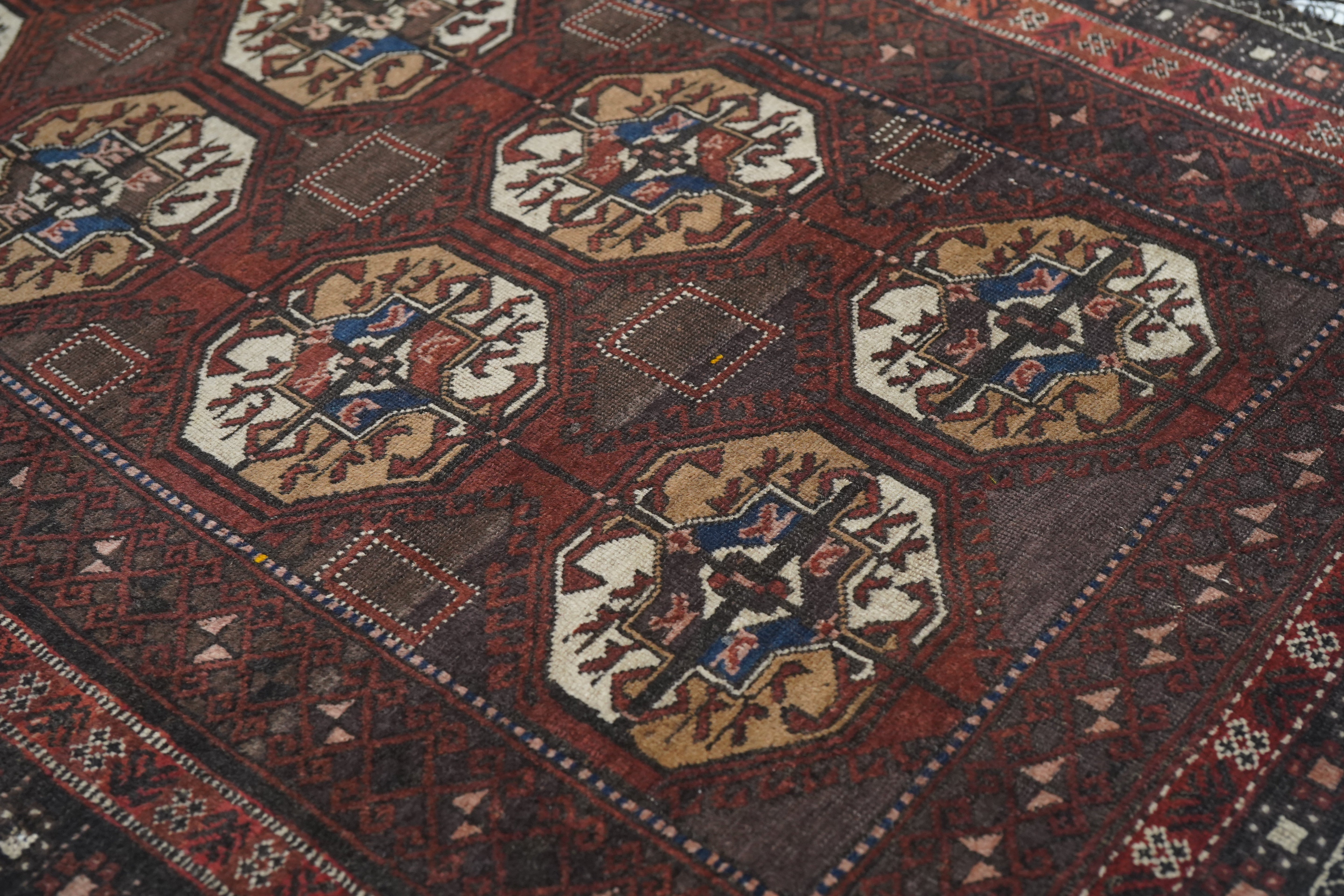 Vintage Baluch Rug 3'0'' x 6'0''