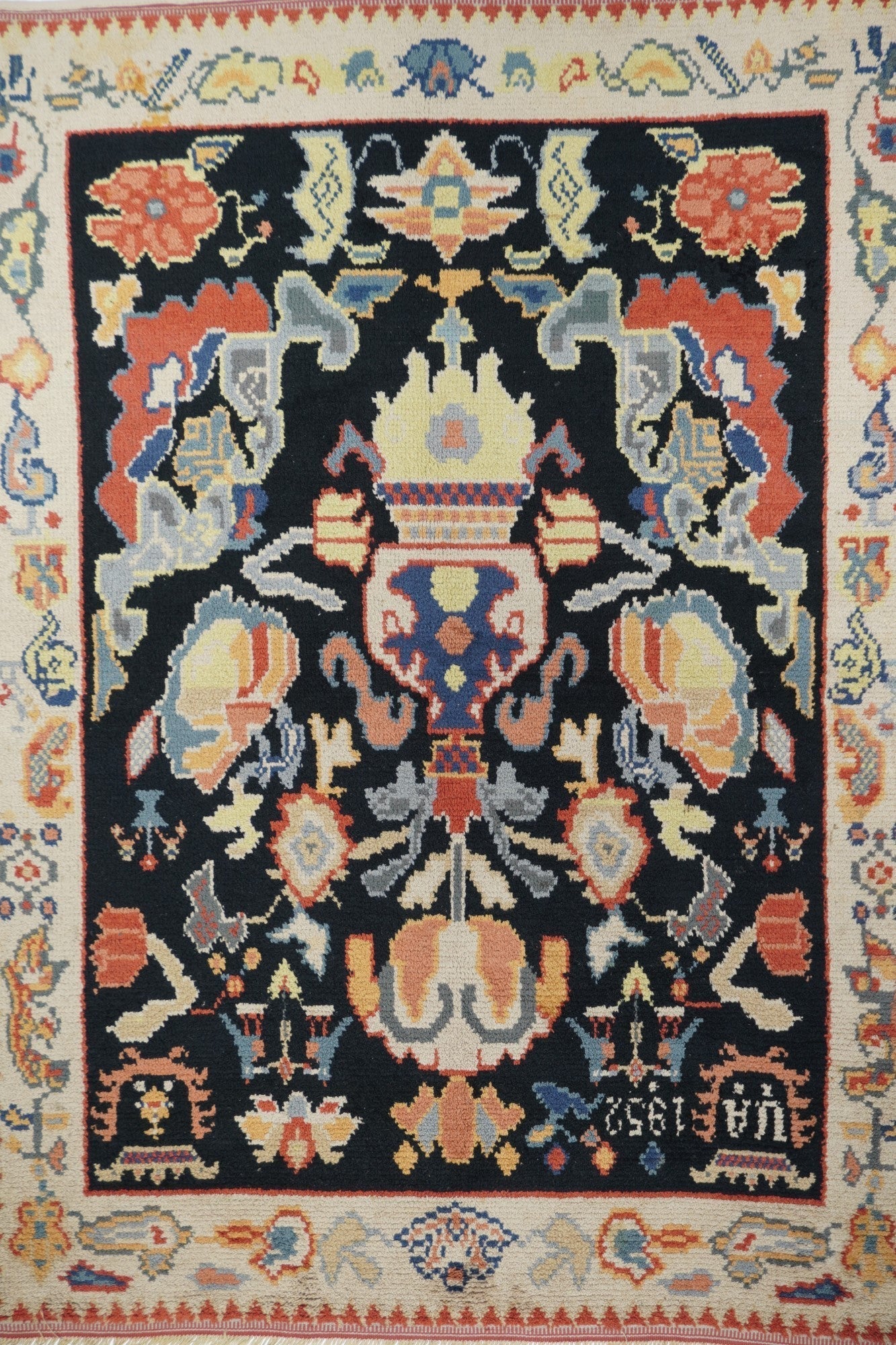 Vintage Swedish Rug 5'4'' x 7'6''