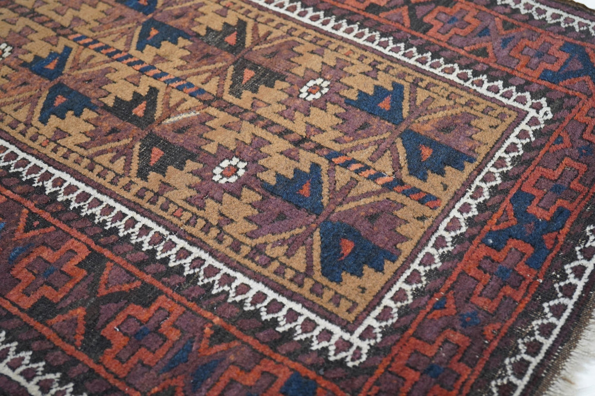 Vintage Baluch Rug 2'9'' x 4'10''