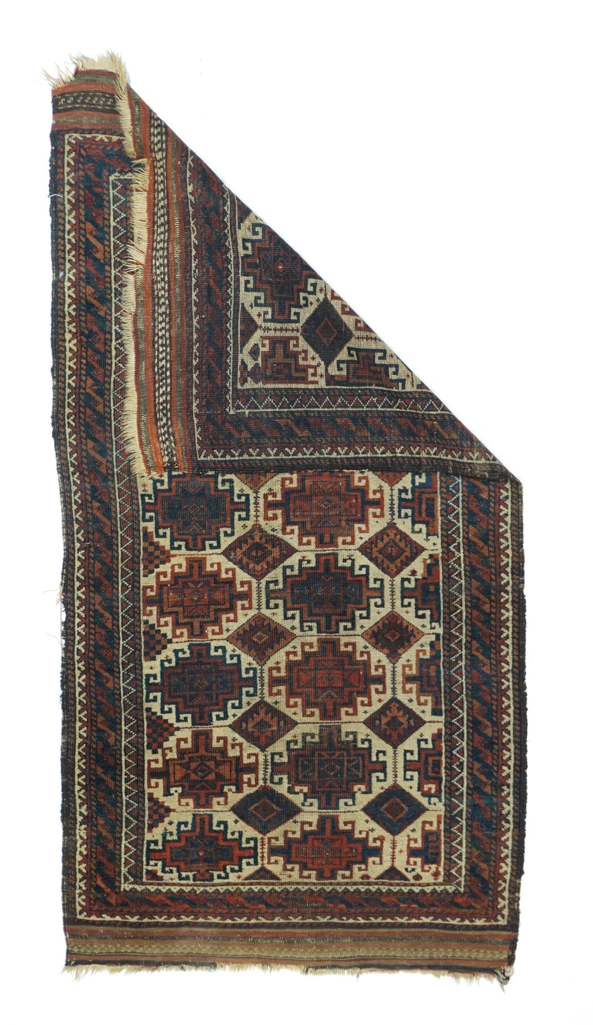 Antique Baluch Tribal Rug 2'9'' x 5'2''