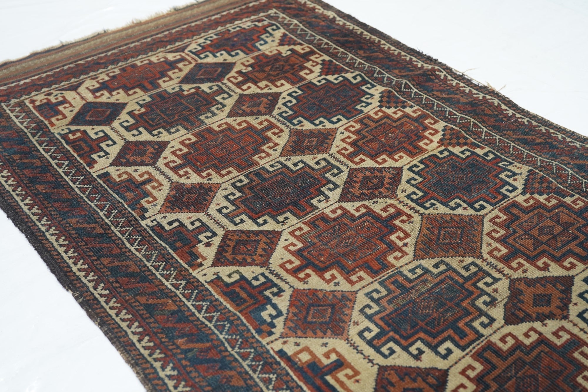Antique Baluch Tribal Rug 2'9'' x 5'2''