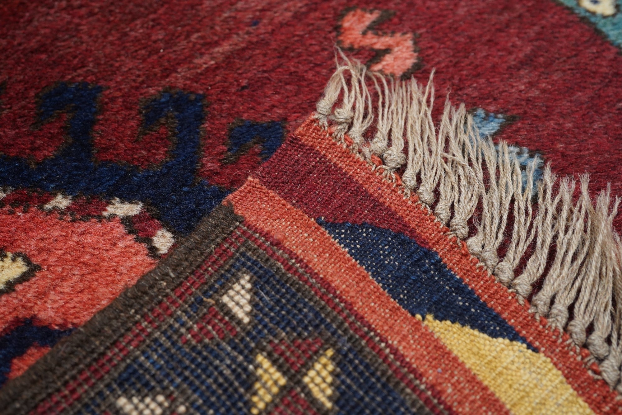 Vintage Kazak Design Rug 5'4'' x 7'1''