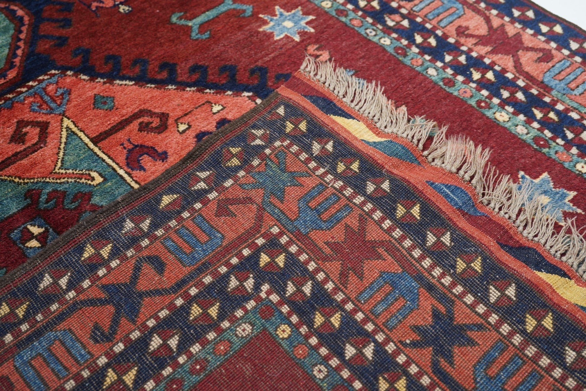 Vintage Kazak Design Rug 5'4'' x 7'1''