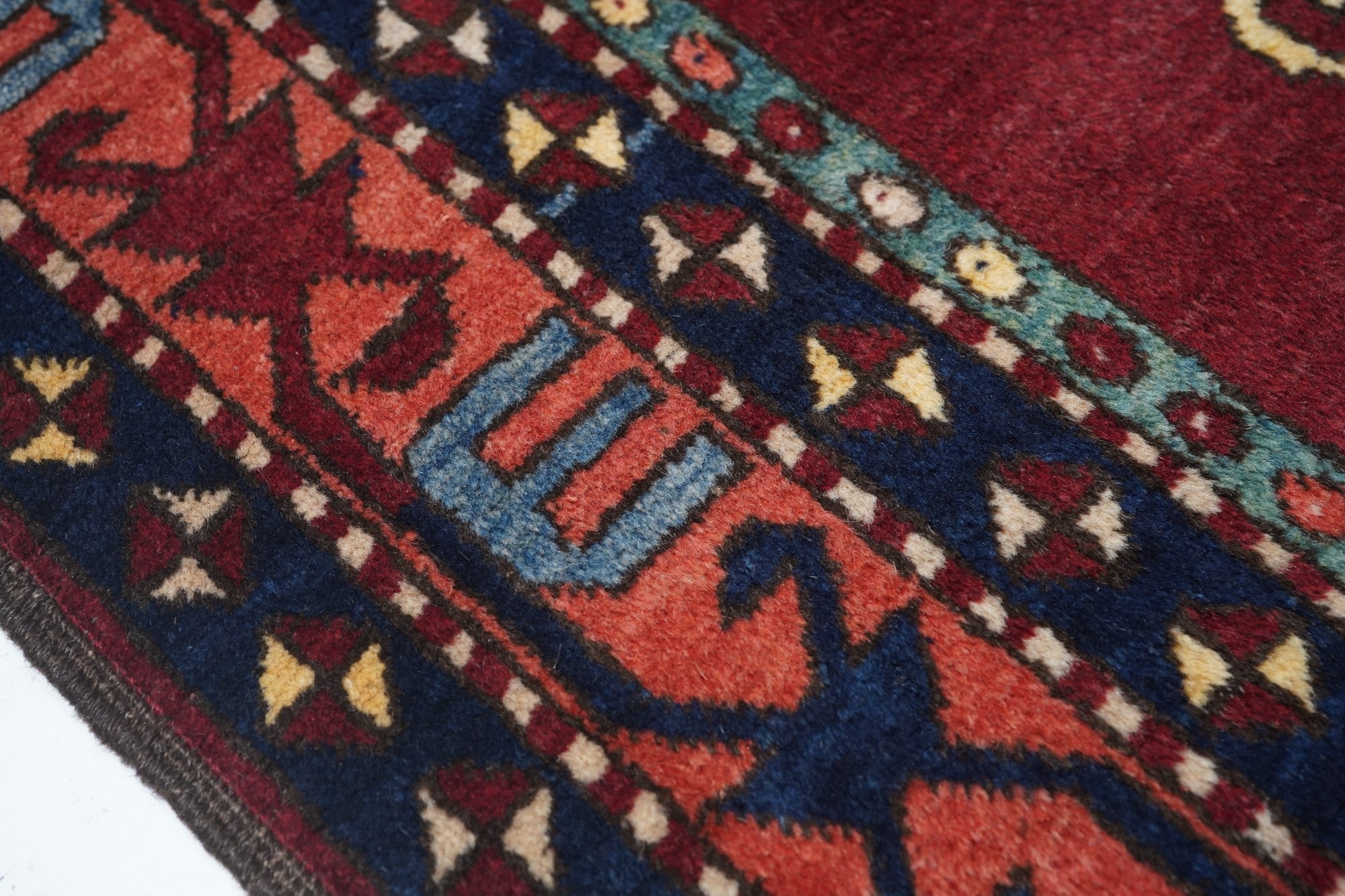 Vintage Kazak Design Rug 5'4'' x 7'1''