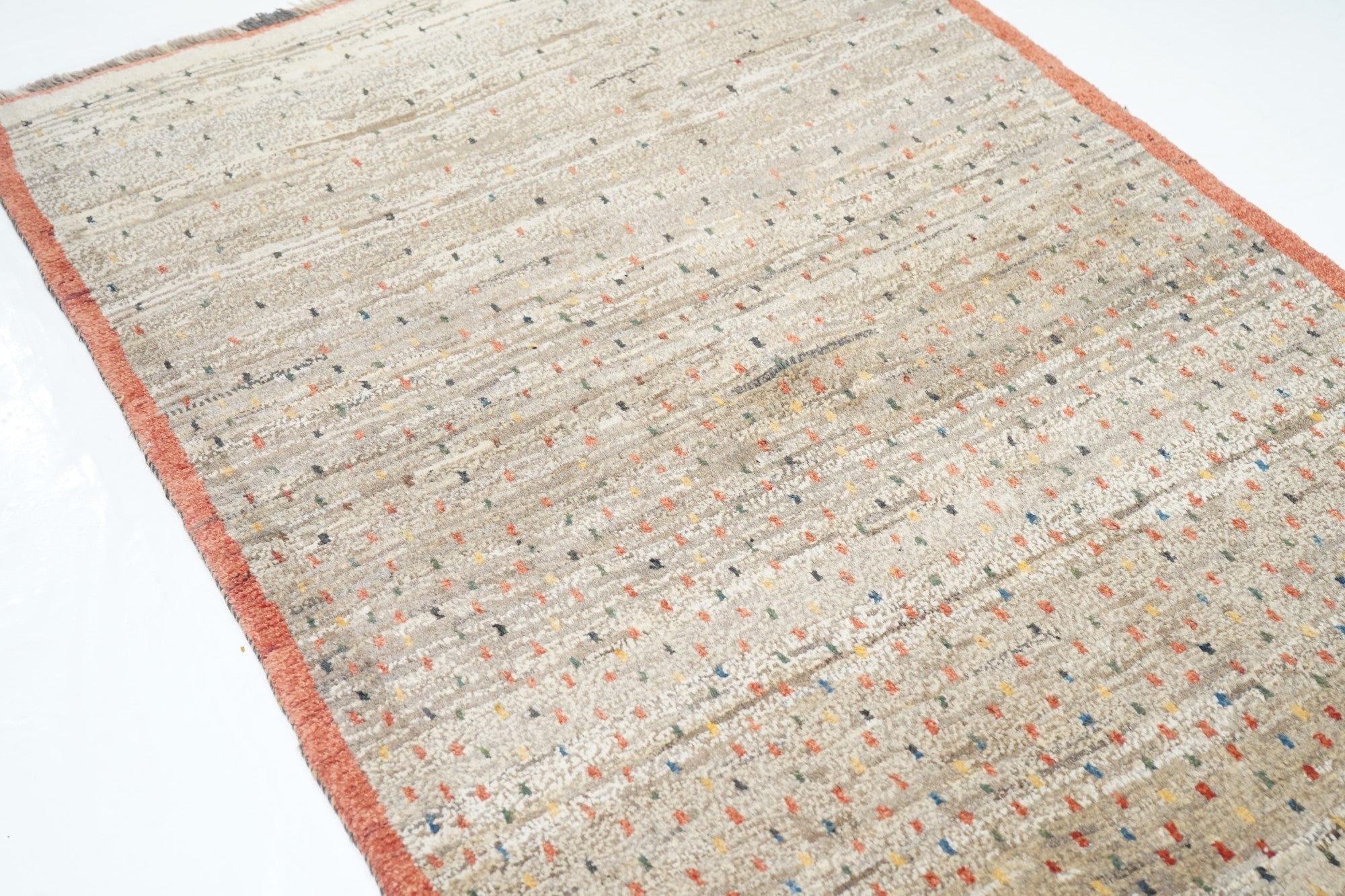Vintage Gabbeh Rug 4'0" x 5'8''