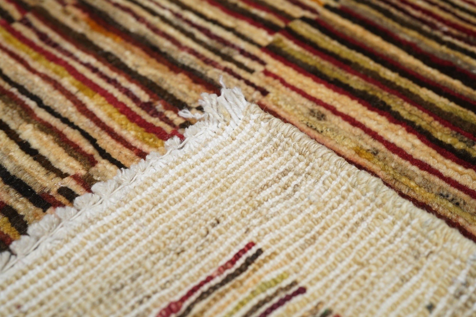 Vintage Gabbeh Rug 3'4'' x 4'10''