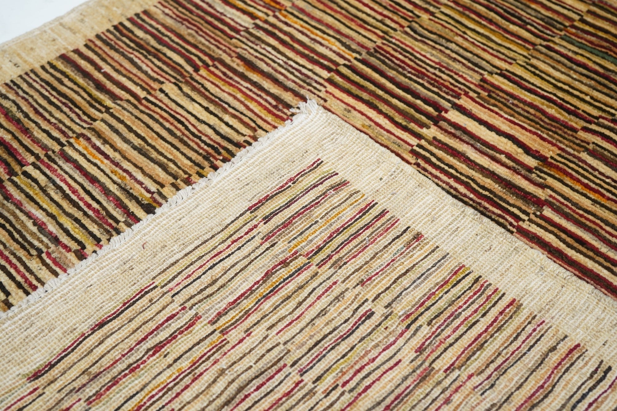 Vintage Gabbeh Rug 3'4'' x 4'10''