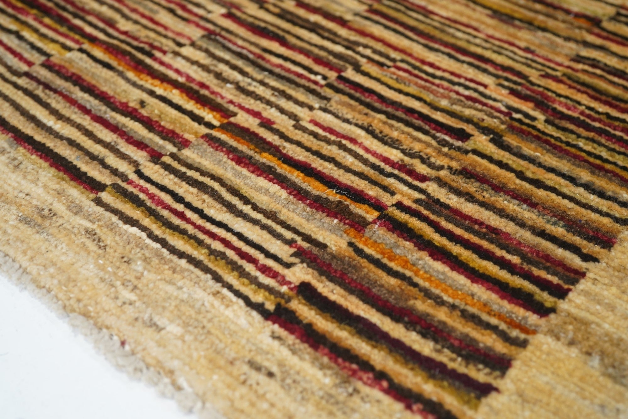 Vintage Gabbeh Rug 3'4'' x 4'10''