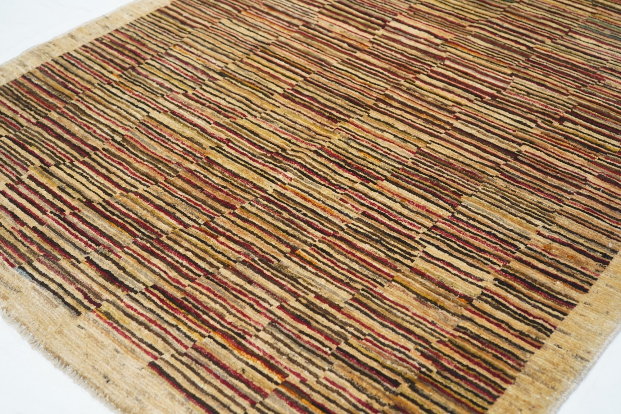 Vintage Gabbeh Rug 3'4'' x 4'10''