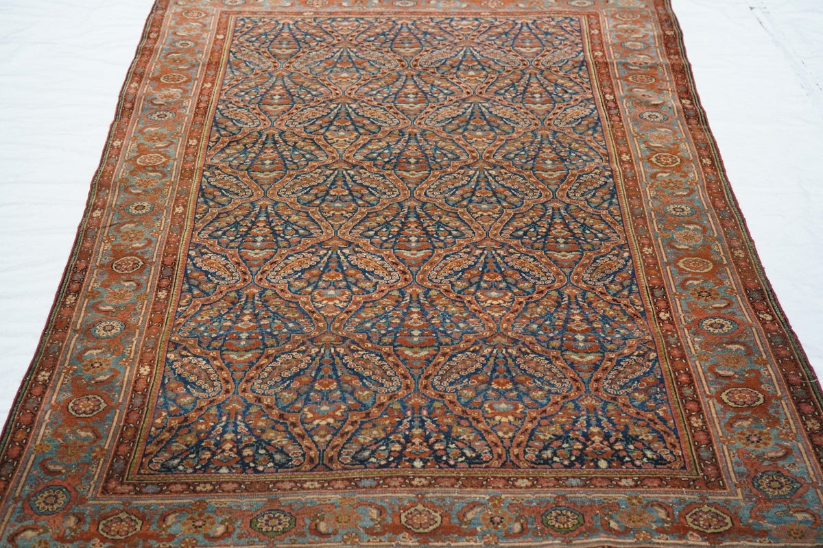Antique Malayer Rug 4'4'' x 6'6''