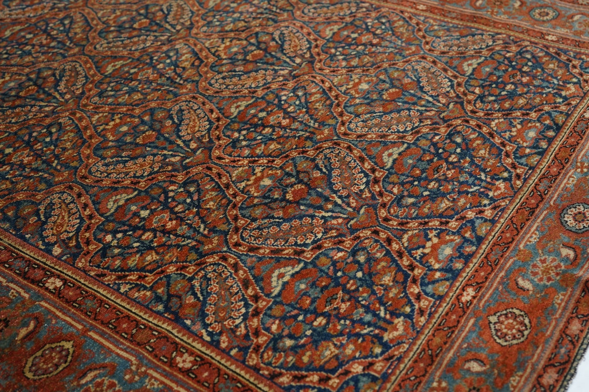 Antique Malayer Rug 4'4'' x 6'6''