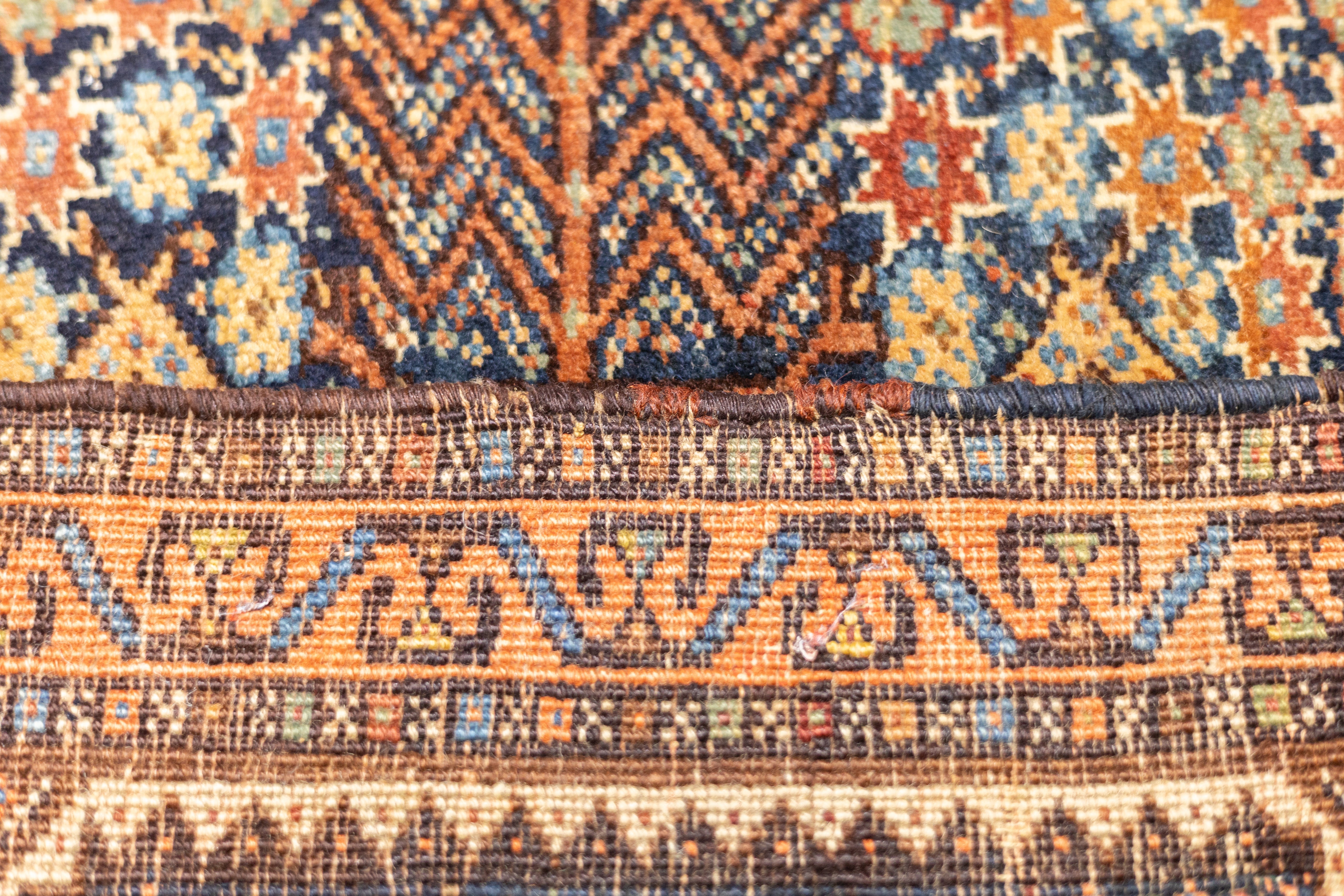 Antique Qashqai Rug 1'9'' x 2'9''