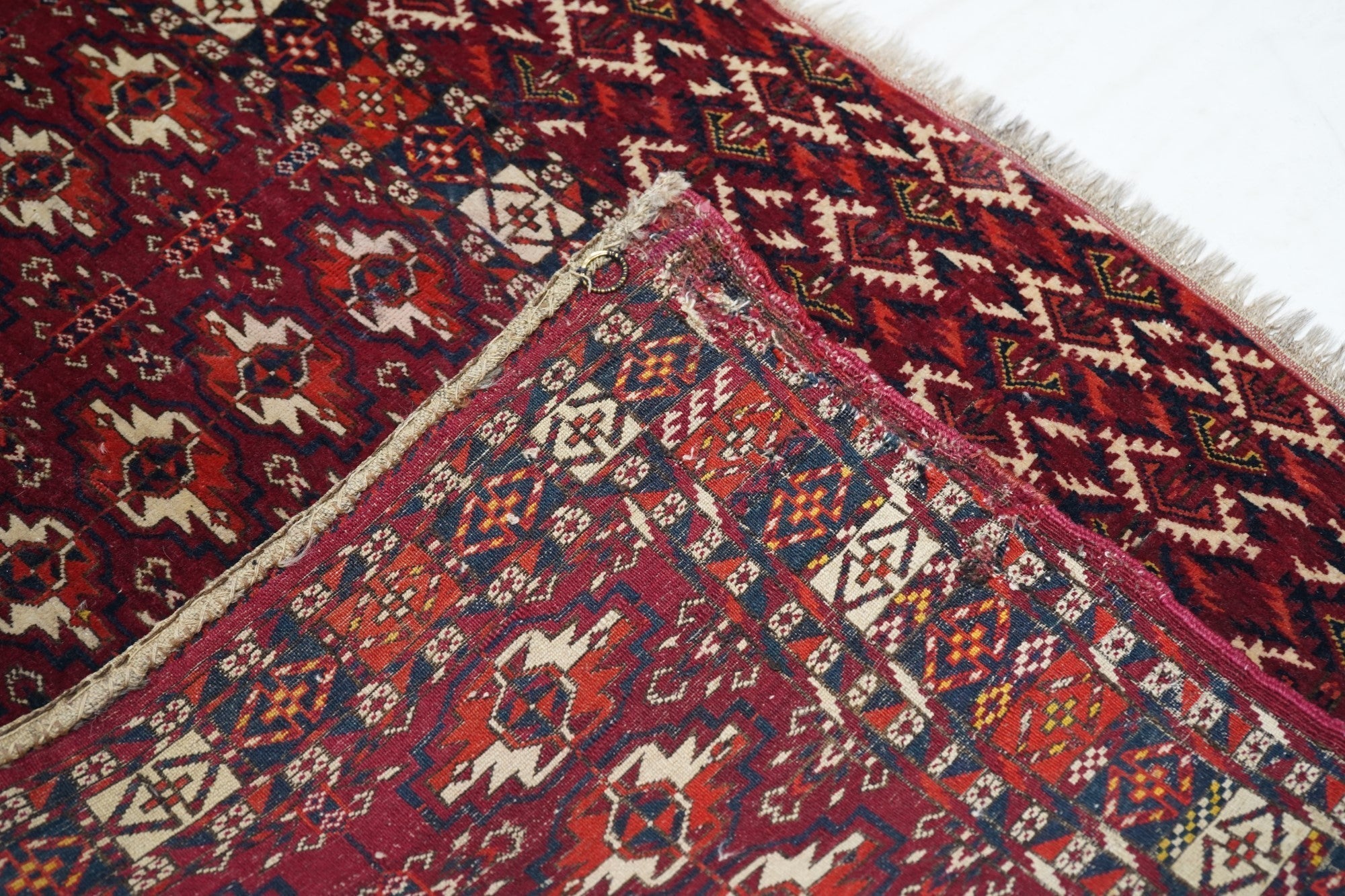 Antique Turkmen Rug 2'3'' x 4'0"