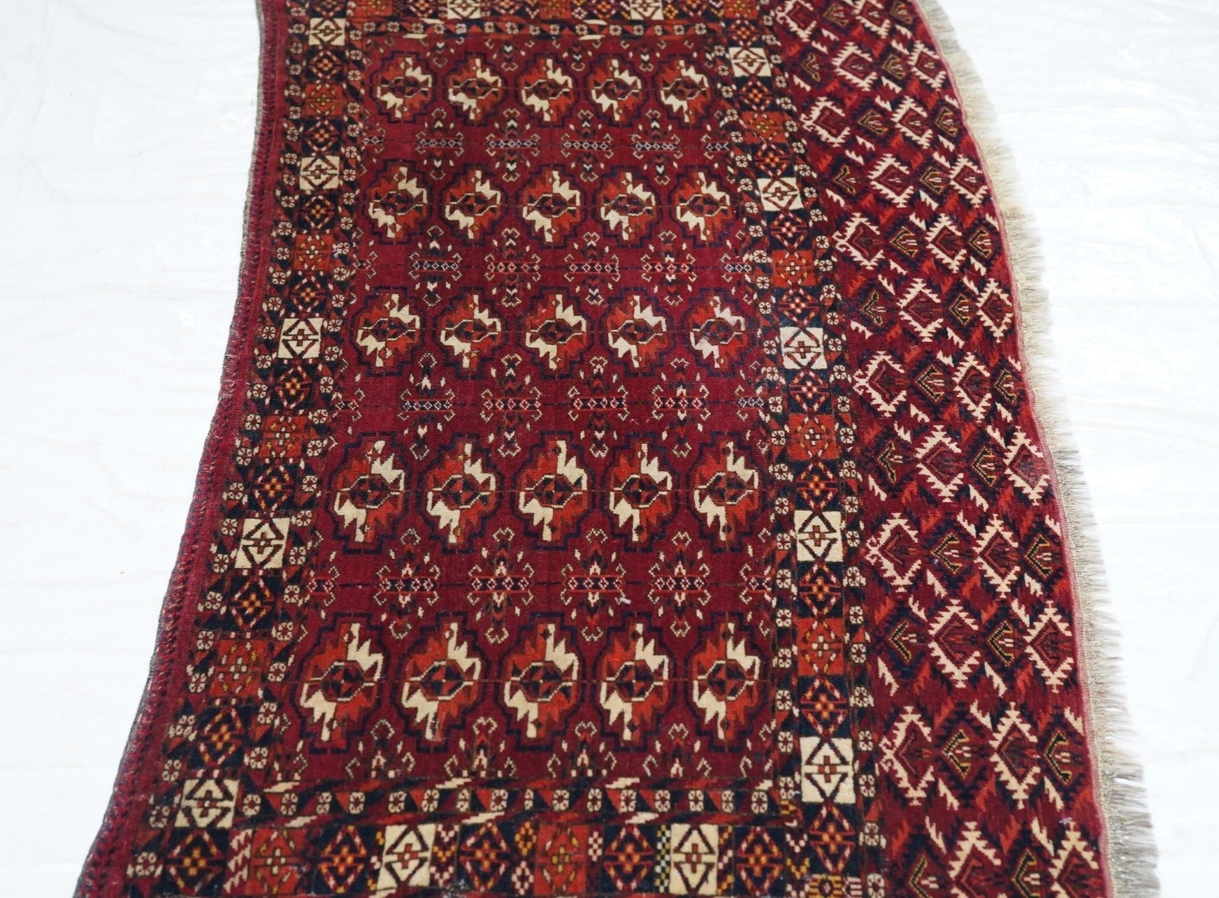 Antique Turkmen Rug 2'3'' x 4'0"
