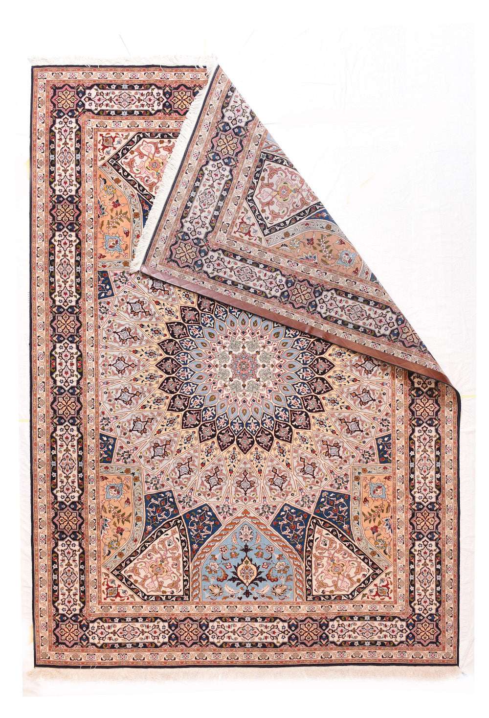 Vintage Tabriz Rug 6'7'' x 9'10''