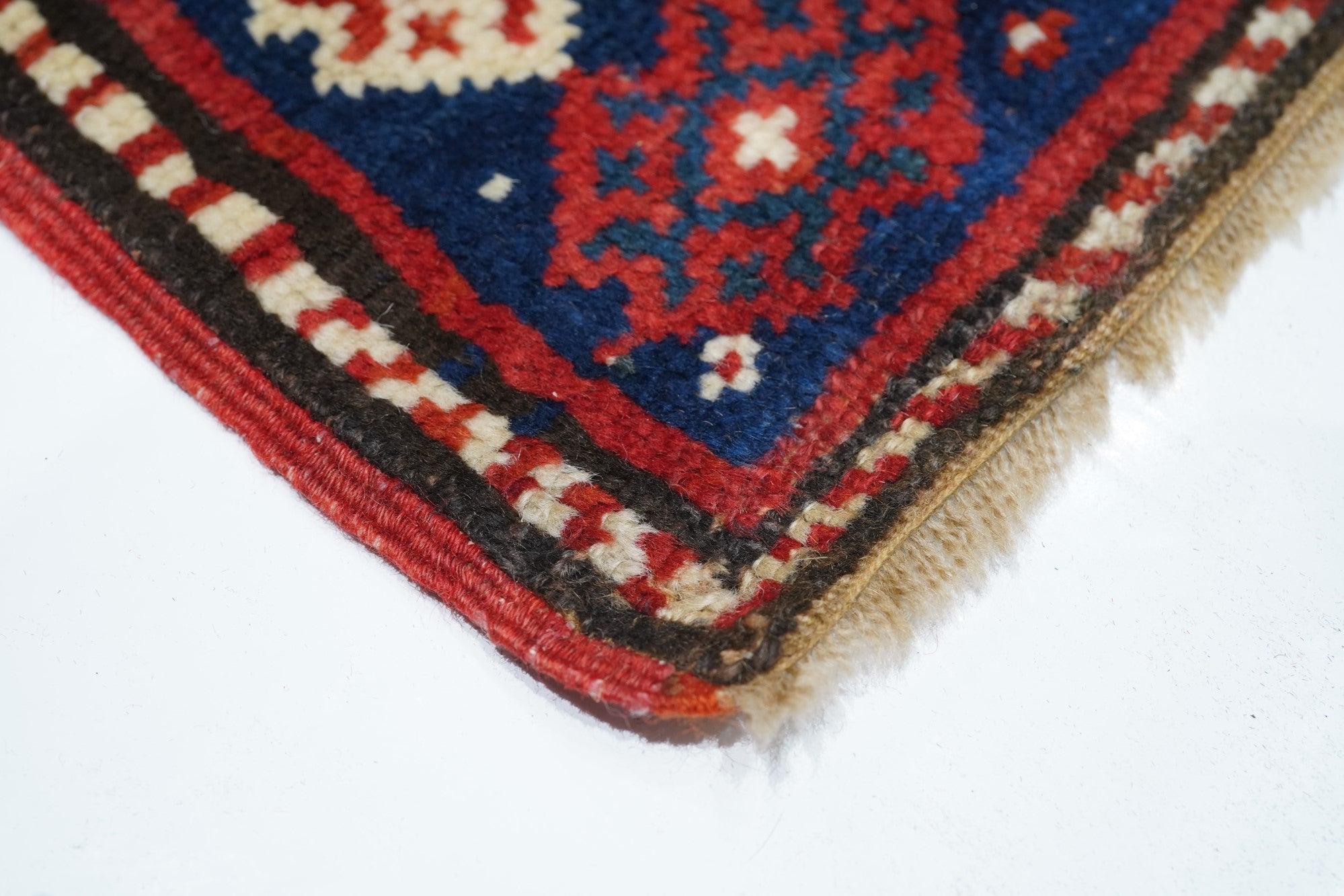 Antique Caucasian Kazak Rug 4'2'' x 6'4''