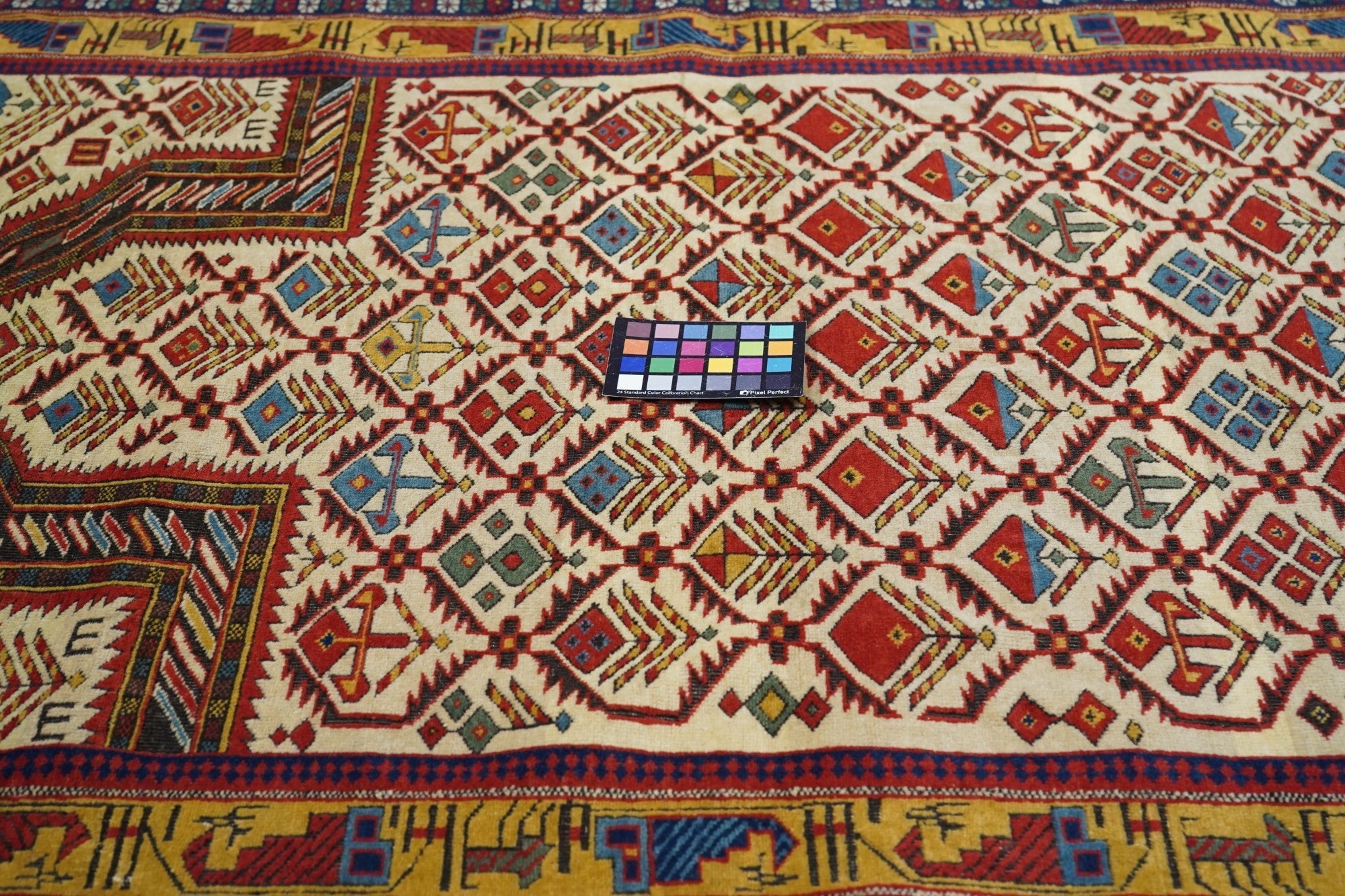 Antique Caucasian Shirvan Daghestan Rug 3'11'' x 5'4''