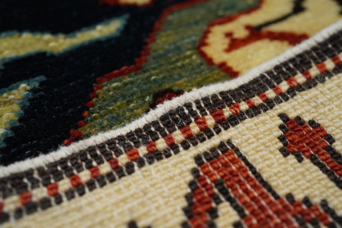 Vintage Caucasian Shirvan Rug 4'0'' x 6'3''