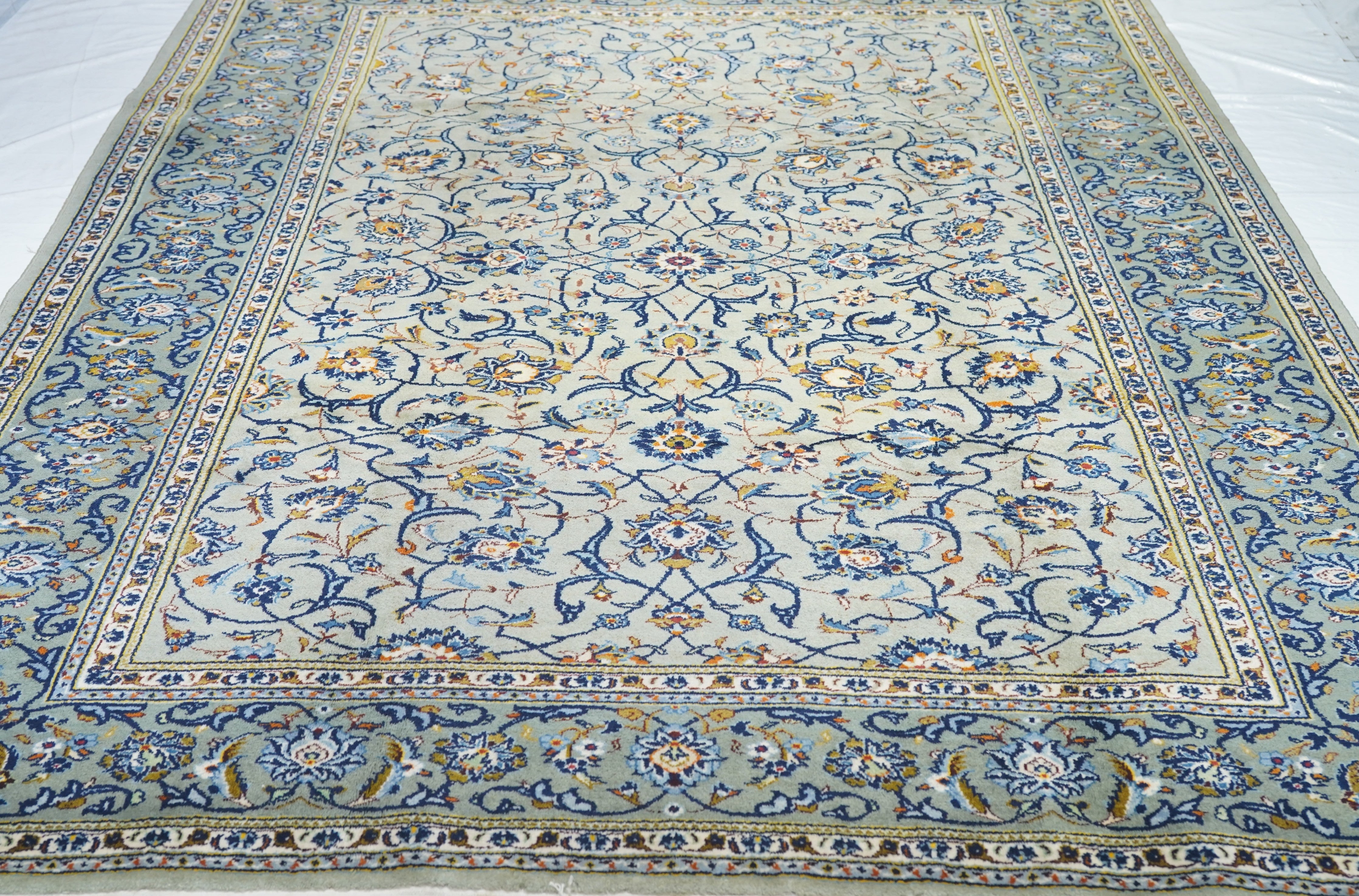 Vintage Kashan Rug 7'3'' x 10'4''