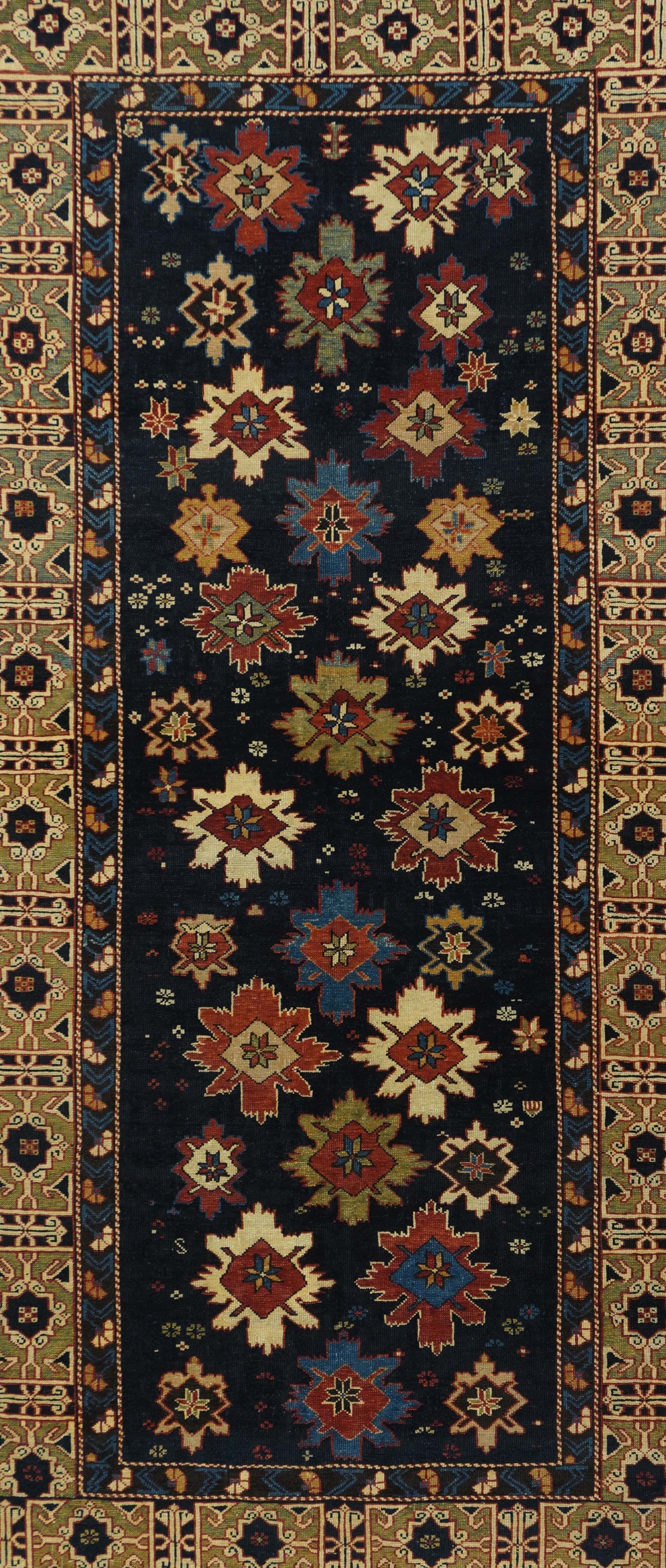 Antique Caucasian Shirvan Rug 3'9'' x 7'1''